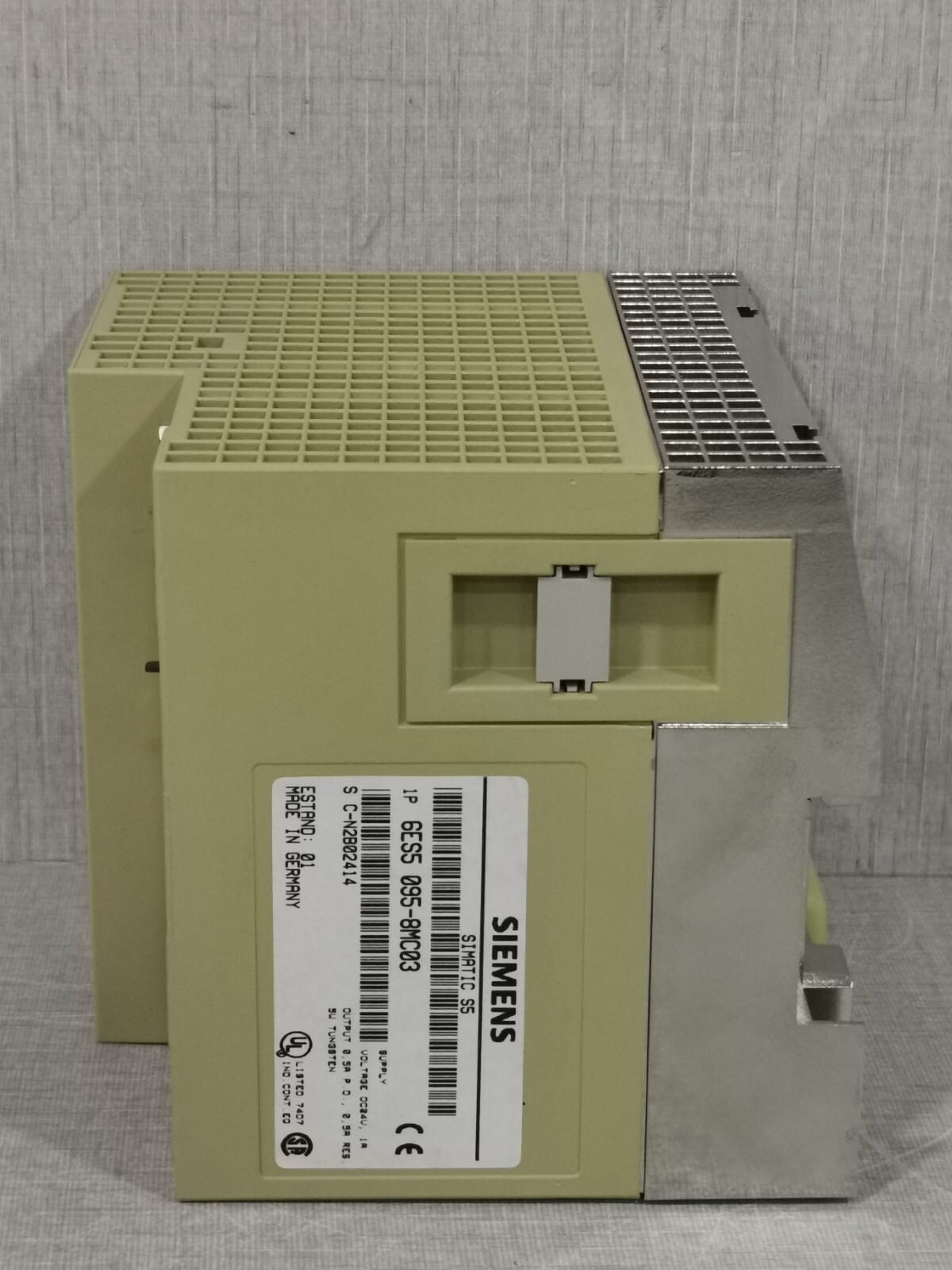 Siemens 095-8MC03 SIEMENS 6ES5 095-8MC03 SIMATIC S5 COMPACT PLC 5