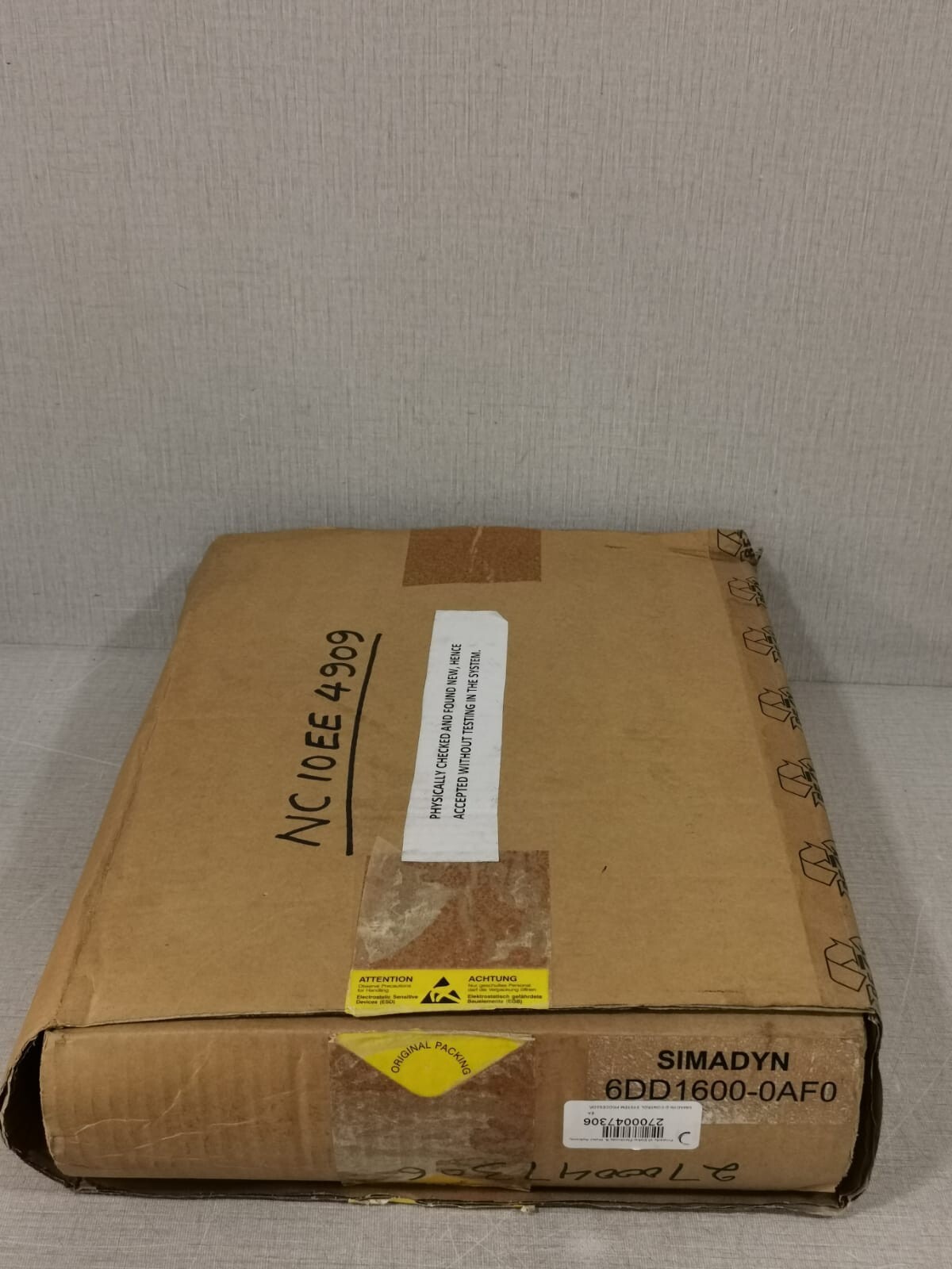 Siemens 6DD1600-0AF0 SIEMENS 6DD1600-0AF0 PM16 SIMADYN PROCESSOR MODULE 2