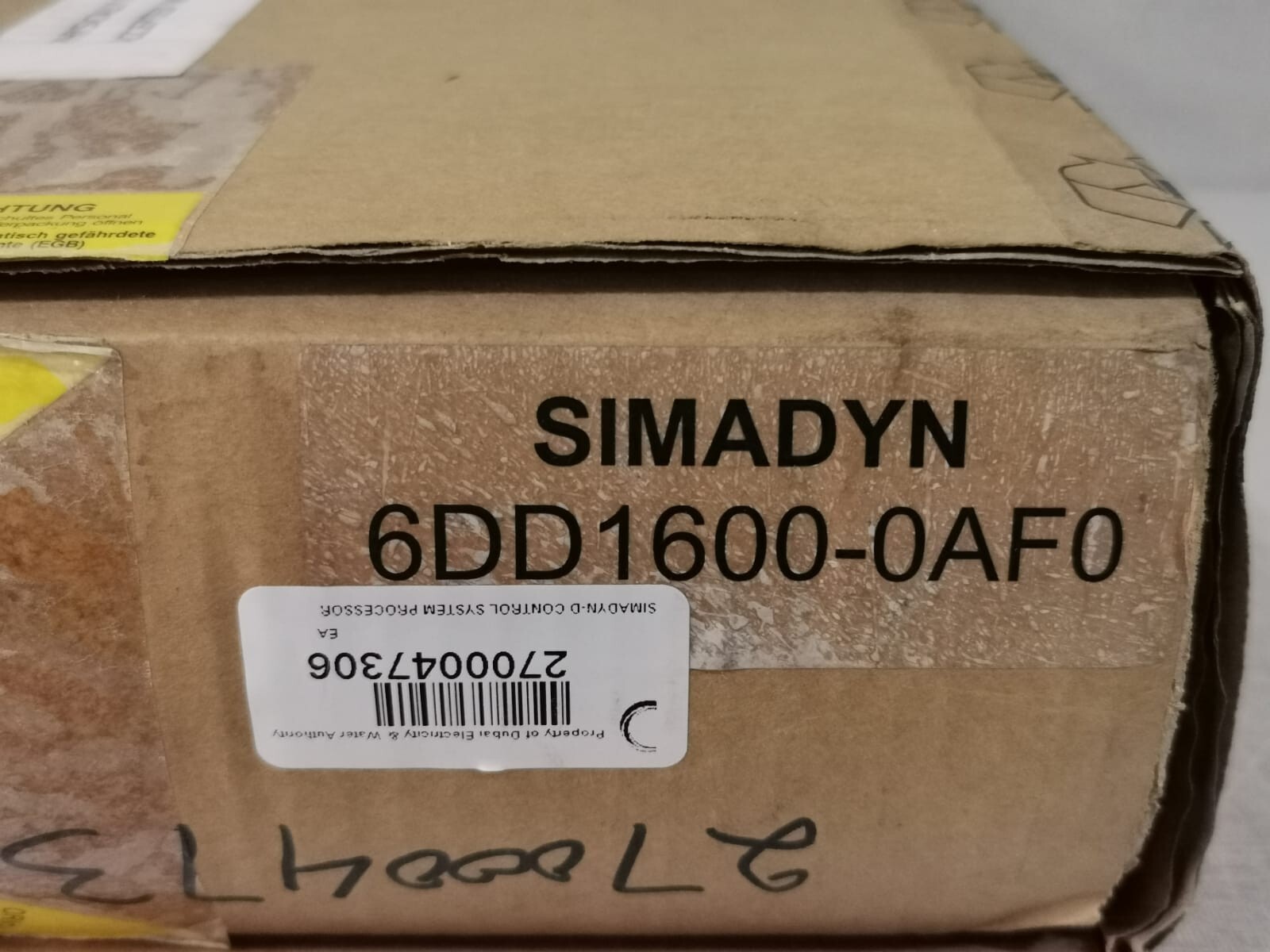 Siemens 6DD1600-0AF0 SIEMENS 6DD1600-0AF0 PM16 SIMADYN PROCESSOR MODULE 3