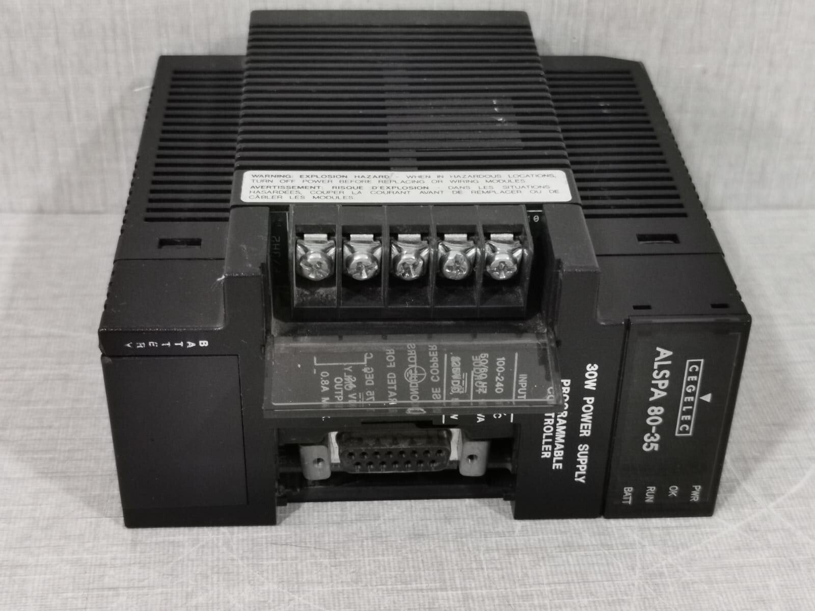 GE IC693PWR324R GE Alstom CEGELEC IC693PWR324R ALSPA 80-35 Power Supply 7