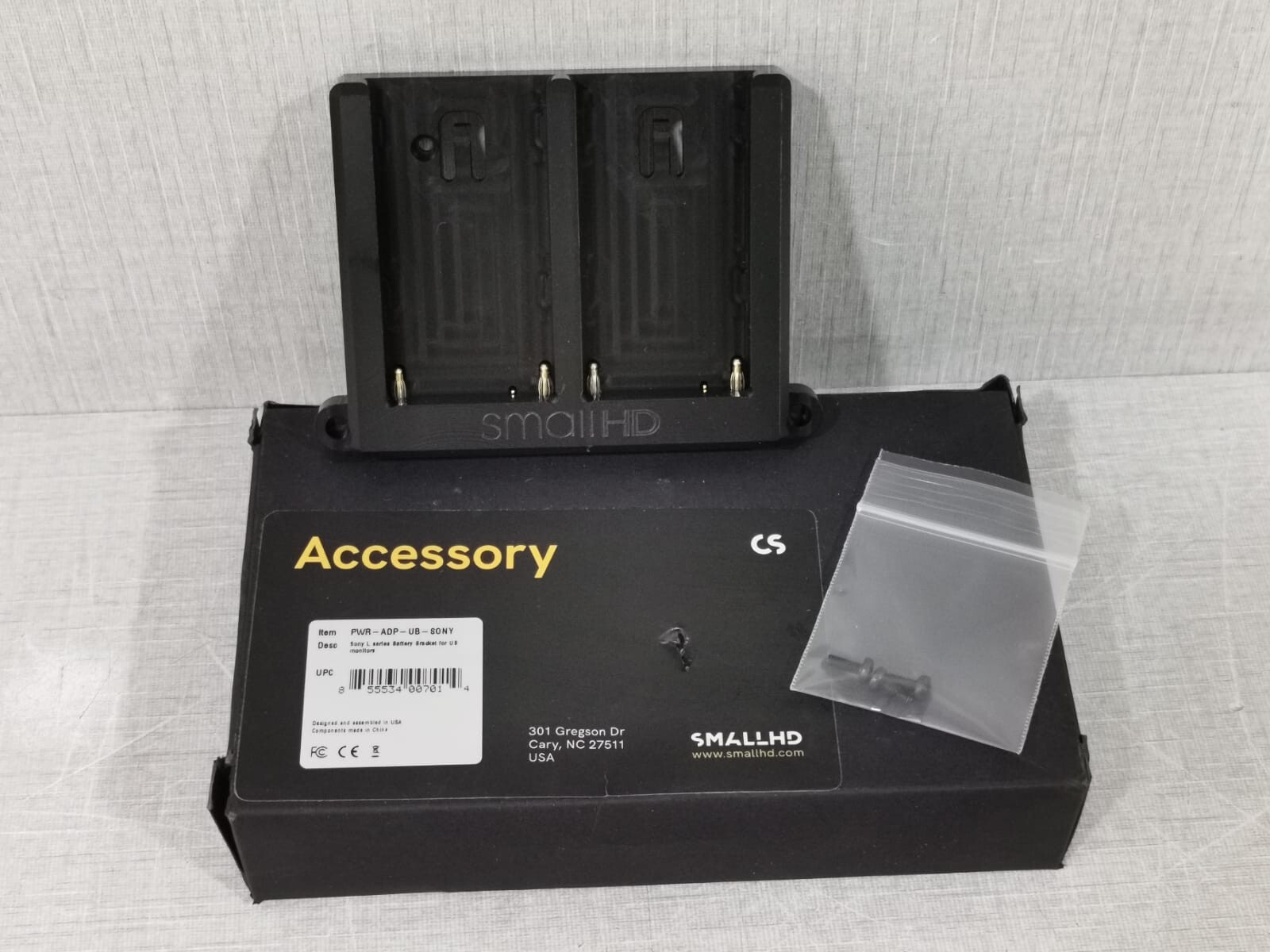 SmallHD Sony-L Series Battery Bracket for UB Monitors PWR-ADP-UB-SONY