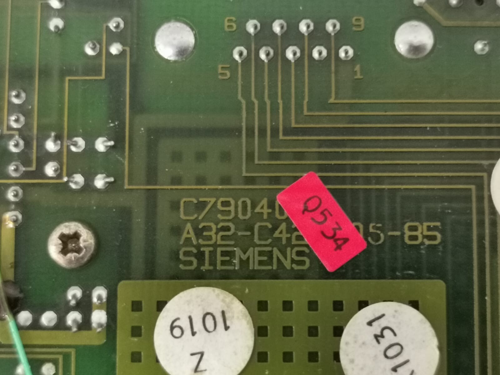 Siemens 6DS1408-8BB SIEMENS 6DS1408-8BB TELEPERM M CLOSED LOOP CONTROL MODULE 6