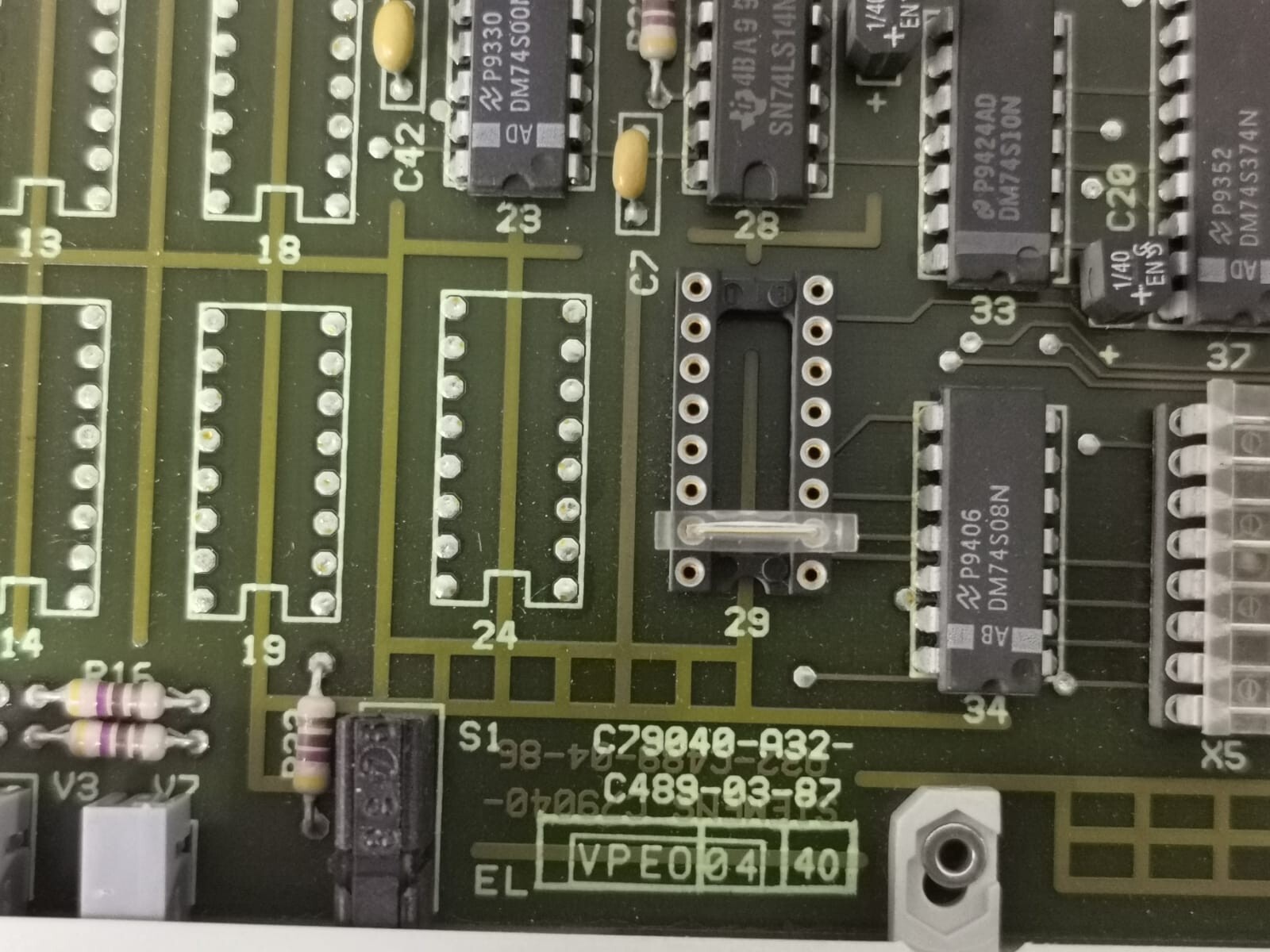 Siemens 6DS1104-8AA SIEMENS 6DS1104-8AA TELEPERM PULSE GEN MODULE 6