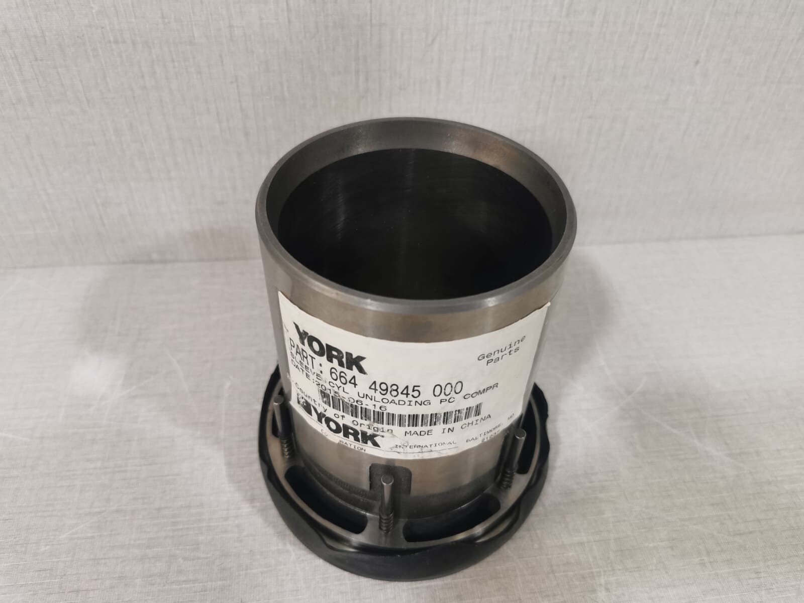 York YORK-664 YORK 664-49845-000 SLEEVE CYL UNLOADING PC COMPRESSOR 3
