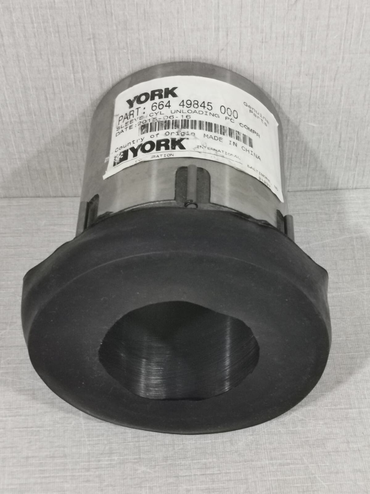 York YORK-664 YORK 664-49845-000 SLEEVE CYL UNLOADING PC COMPRESSOR 5