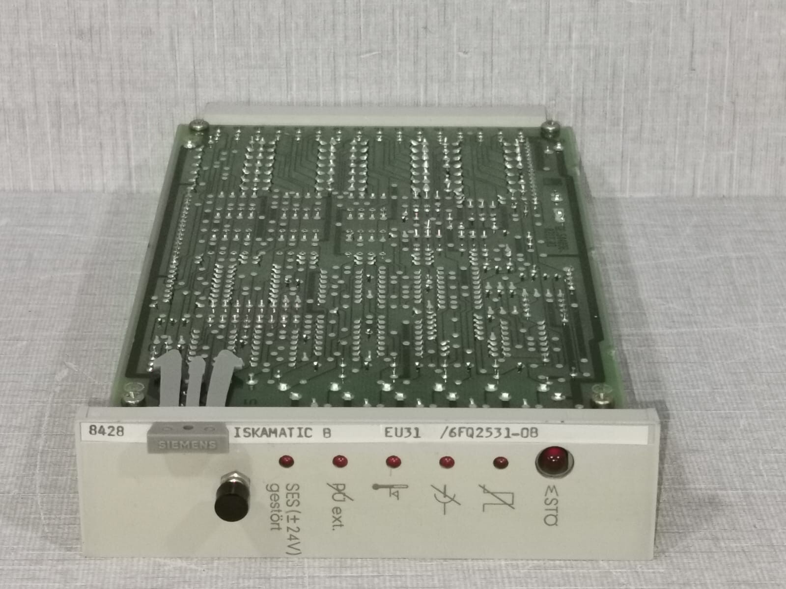 Siemens 6FQ2531-0B SIEMENS 6FQ2531-0B /EU31 ISKAMATIC B POWER SUPPLY MONITORING MODULE 2