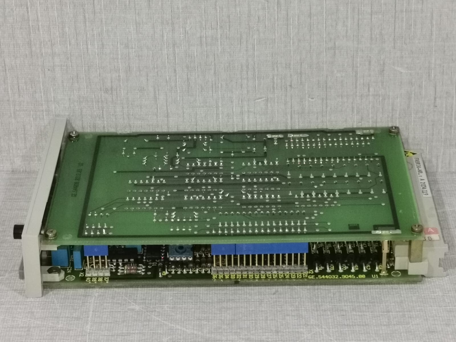 Siemens 6FQ2531-0B SIEMENS 6FQ2531-0B /EU31 ISKAMATIC B POWER SUPPLY MONITORING MODULE 8