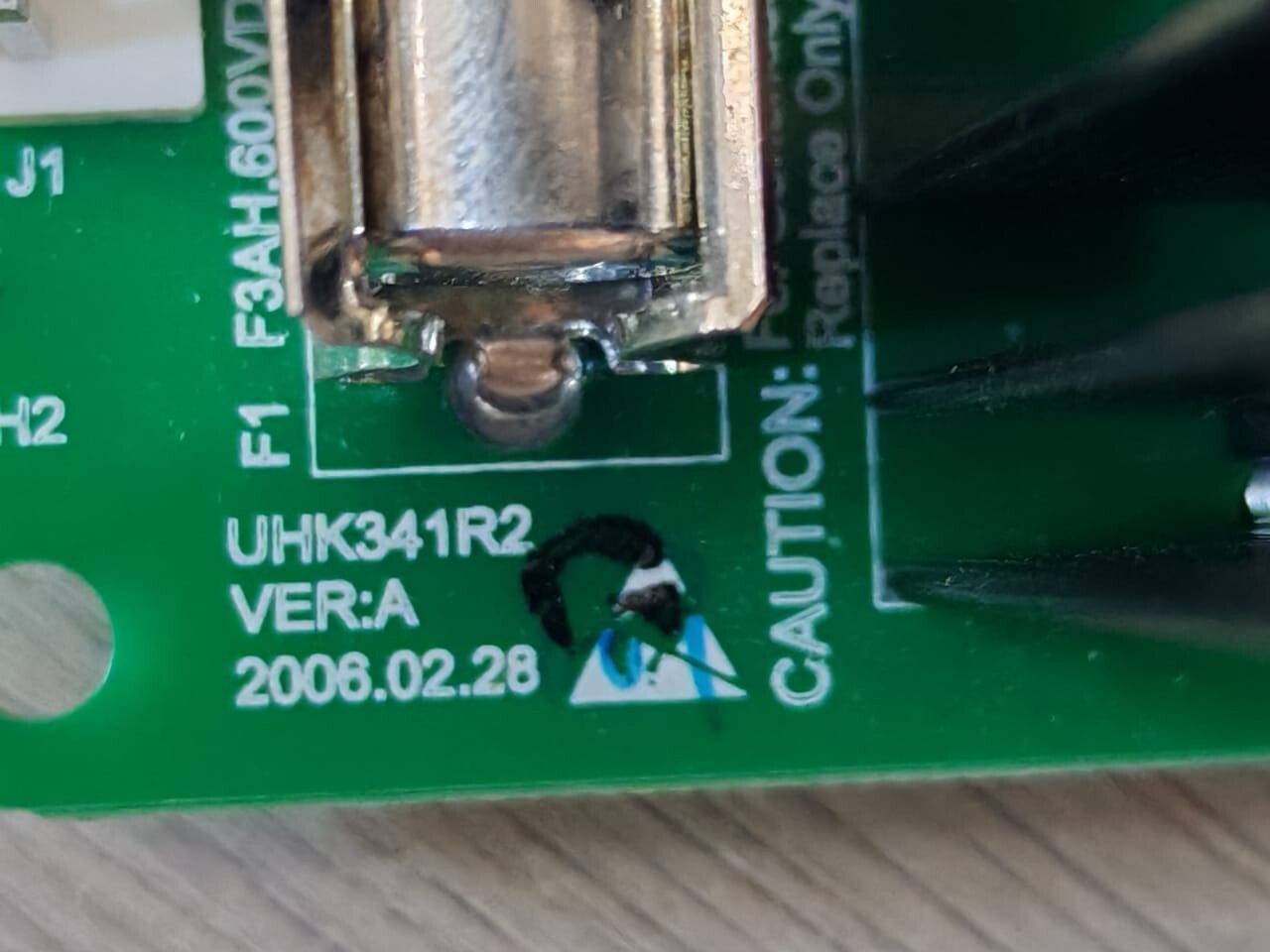 Emerson BMX-01 E226252 EMERSON NETWORK POWER UHK341R2 VER.A 2006.02.28 PCBA CONTACTOR POWER BOARD 3