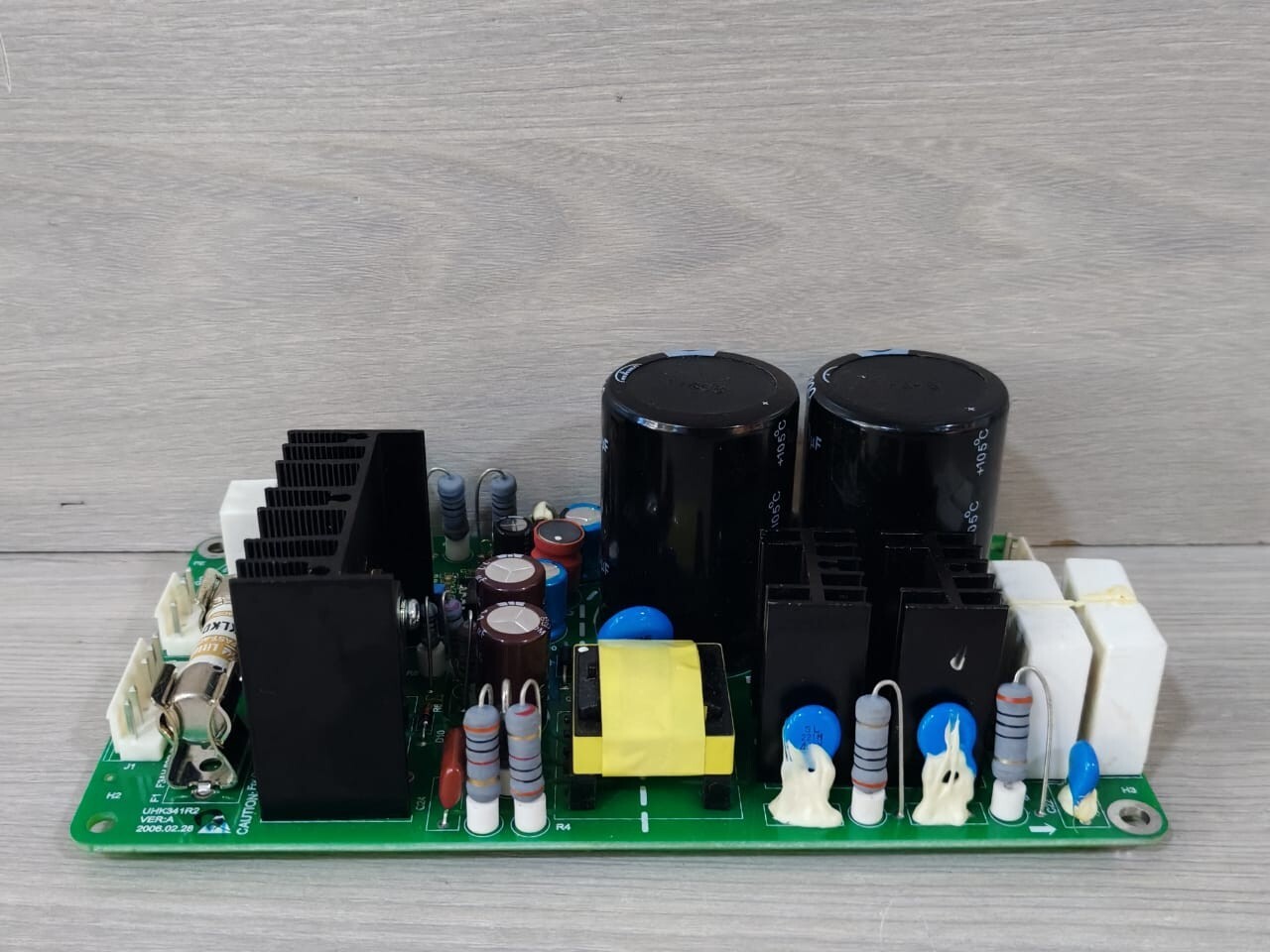 Emerson BMX-01 E226252 EMERSON NETWORK POWER UHK341R2 VER.A 2006.02.28 PCBA CONTACTOR POWER BOARD 4