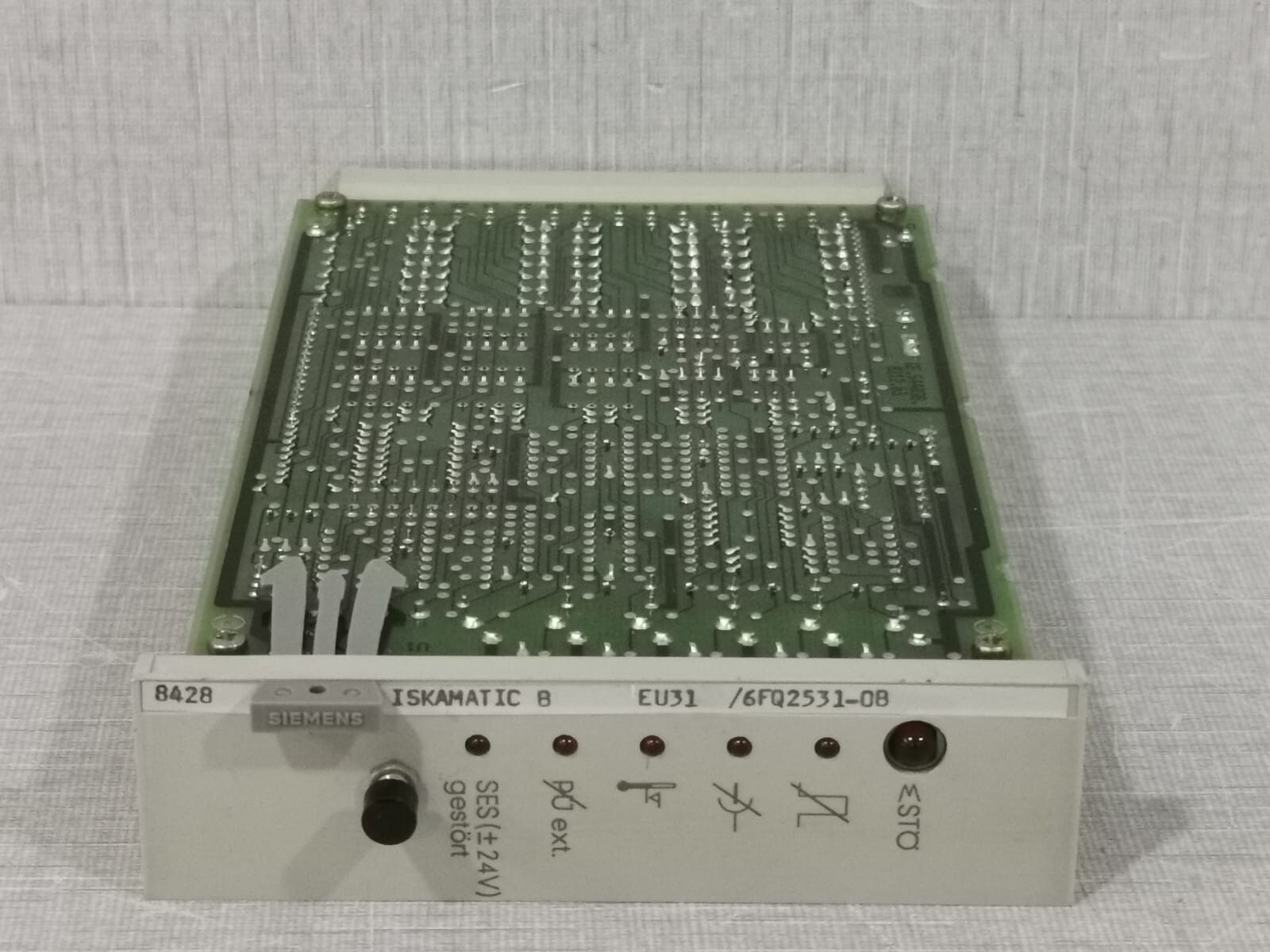 Siemens EU31/6FQ2531-0B SIEMENS EU31/6FQ2531-0B ISKAMATIC B POWER SUPPLY MONITORING MODULE 3