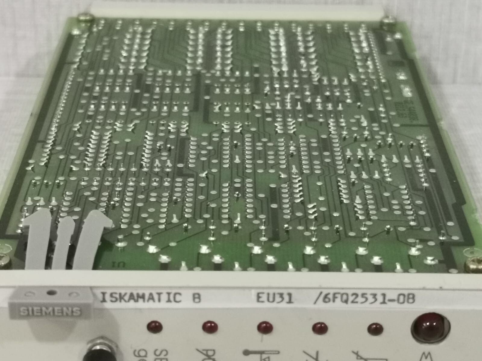 Siemens EU31/6FQ2531-0B SIEMENS EU31/6FQ2531-0B ISKAMATIC B POWER SUPPLY MONITORING MODULE 4