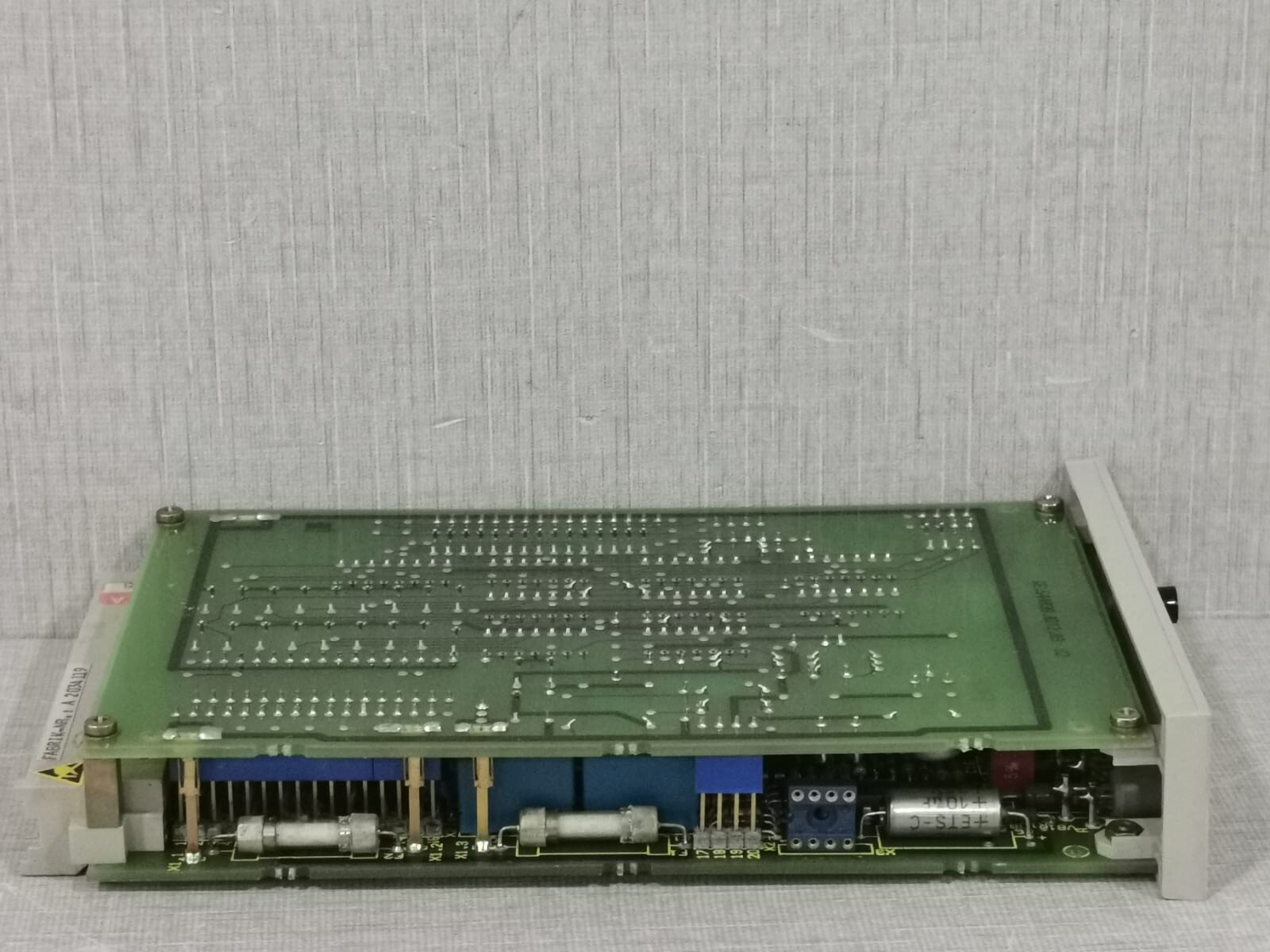 Siemens EU31/6FQ2531-0B SIEMENS EU31/6FQ2531-0B ISKAMATIC B POWER SUPPLY MONITORING MODULE 9