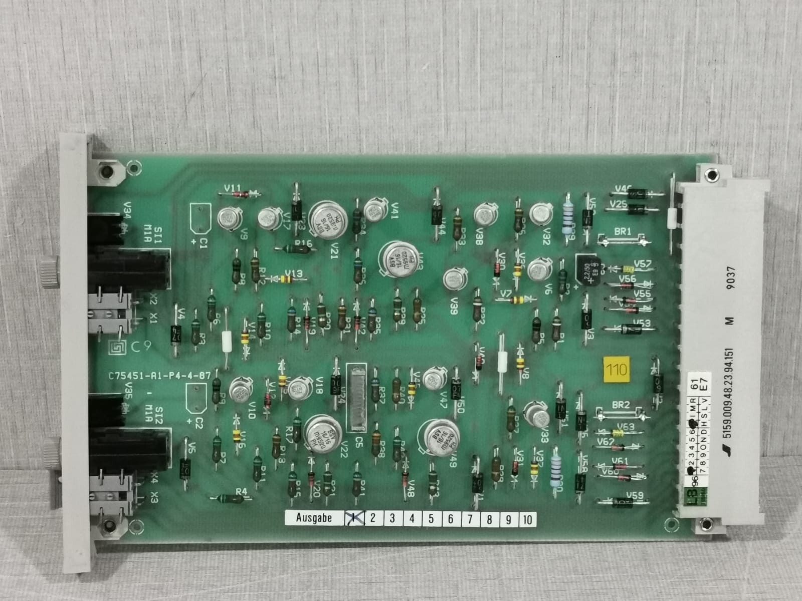 Siemens M74003-A8350 SIEMENS M74003-A8350 TELEPERM C 4