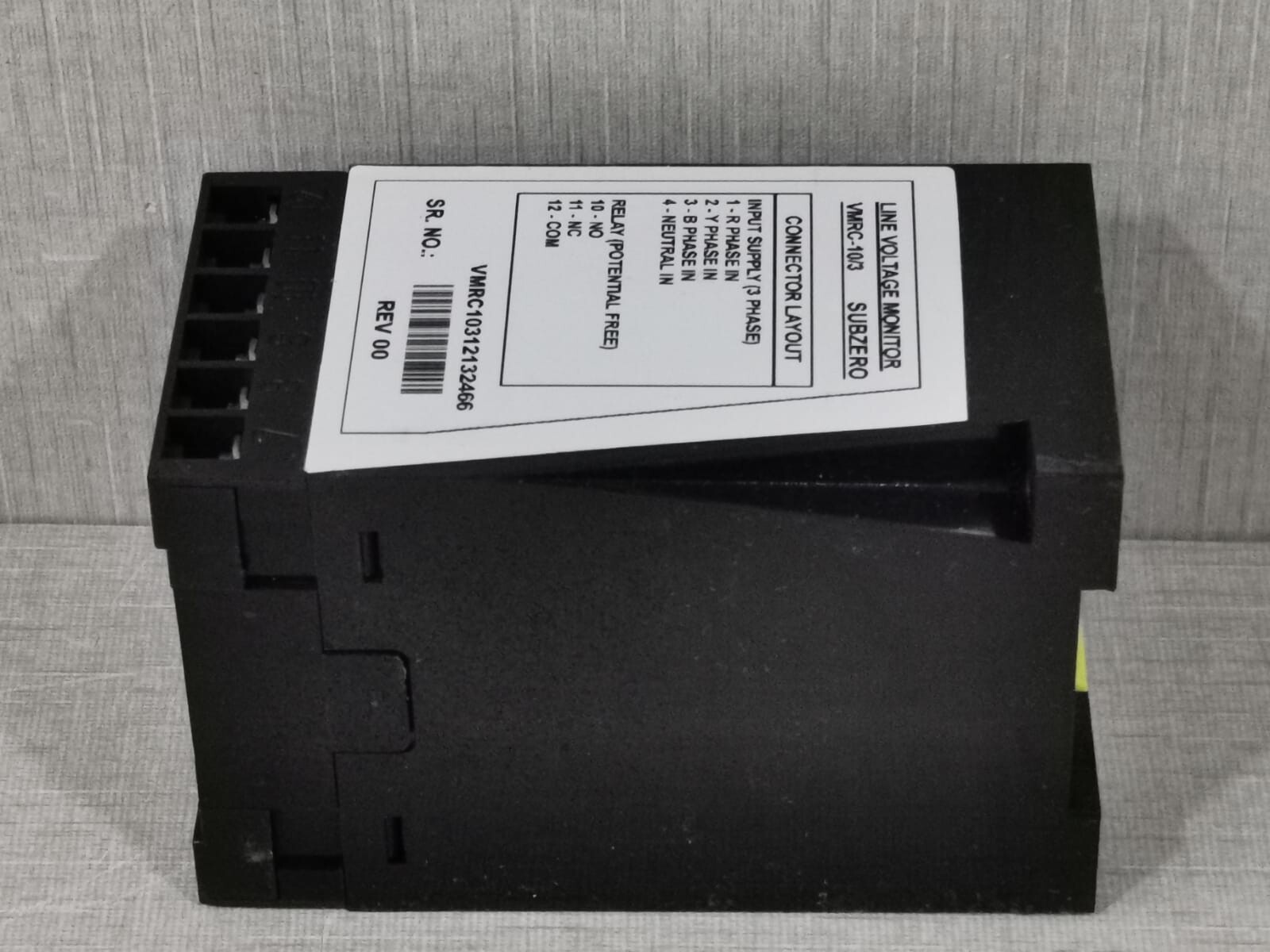 SUB-ZERO VMRC-10/3 SUB-ZERO VMRC-10/3 THREE PHASE LINE VOLTAGE MONITOR (LVM) 7
