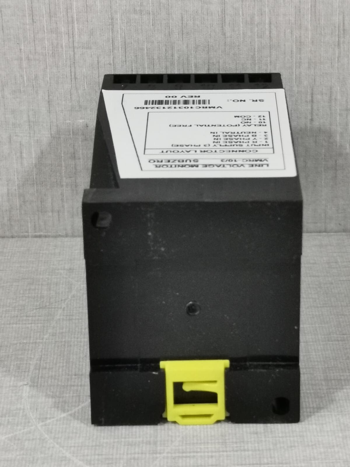 SUB-ZERO VMRC-10/3 SUB-ZERO VMRC-10/3 THREE PHASE LINE VOLTAGE MONITOR (LVM) 9