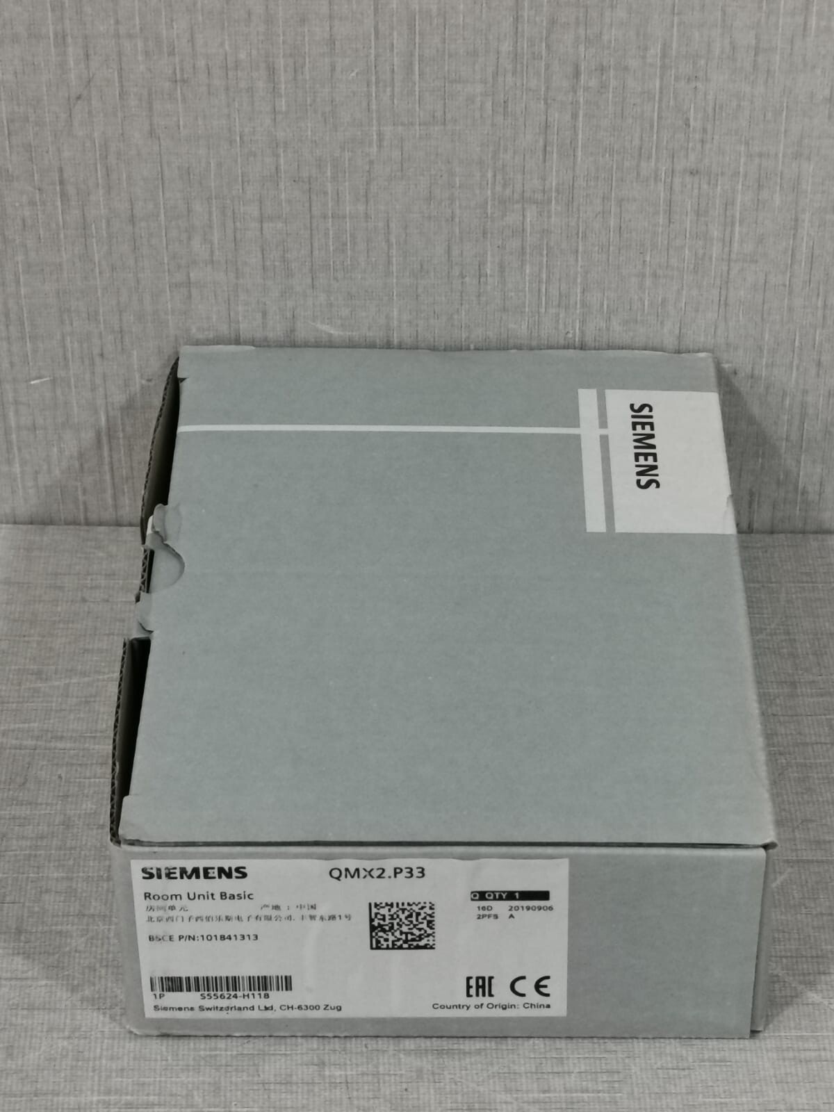 Siemens QMX2.P33 SIEMENS QMX2.P33 ROOM TEMPERATURE CONTROL UNIT 2