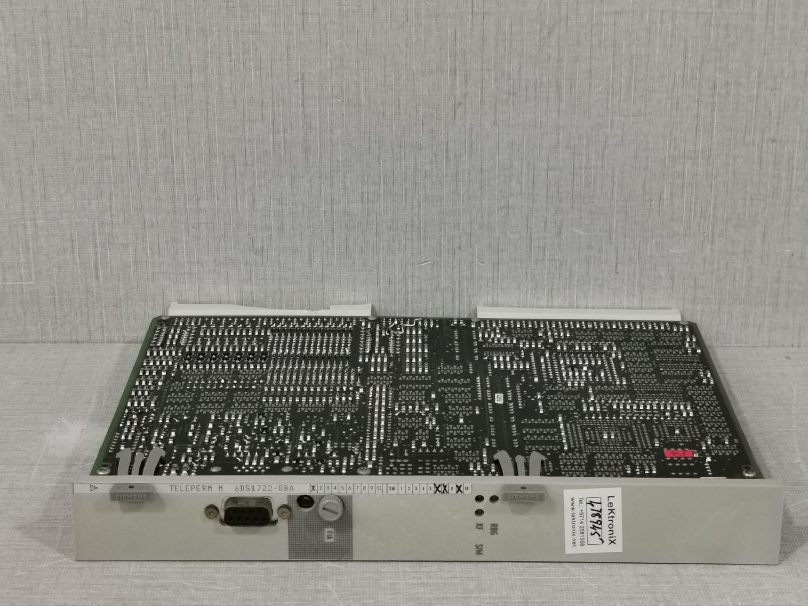 Siemens 6DS1722-8BA SIEMENS 6DS1722-8BA TELEPERM ME ANALOG ARITHMETIC 3
