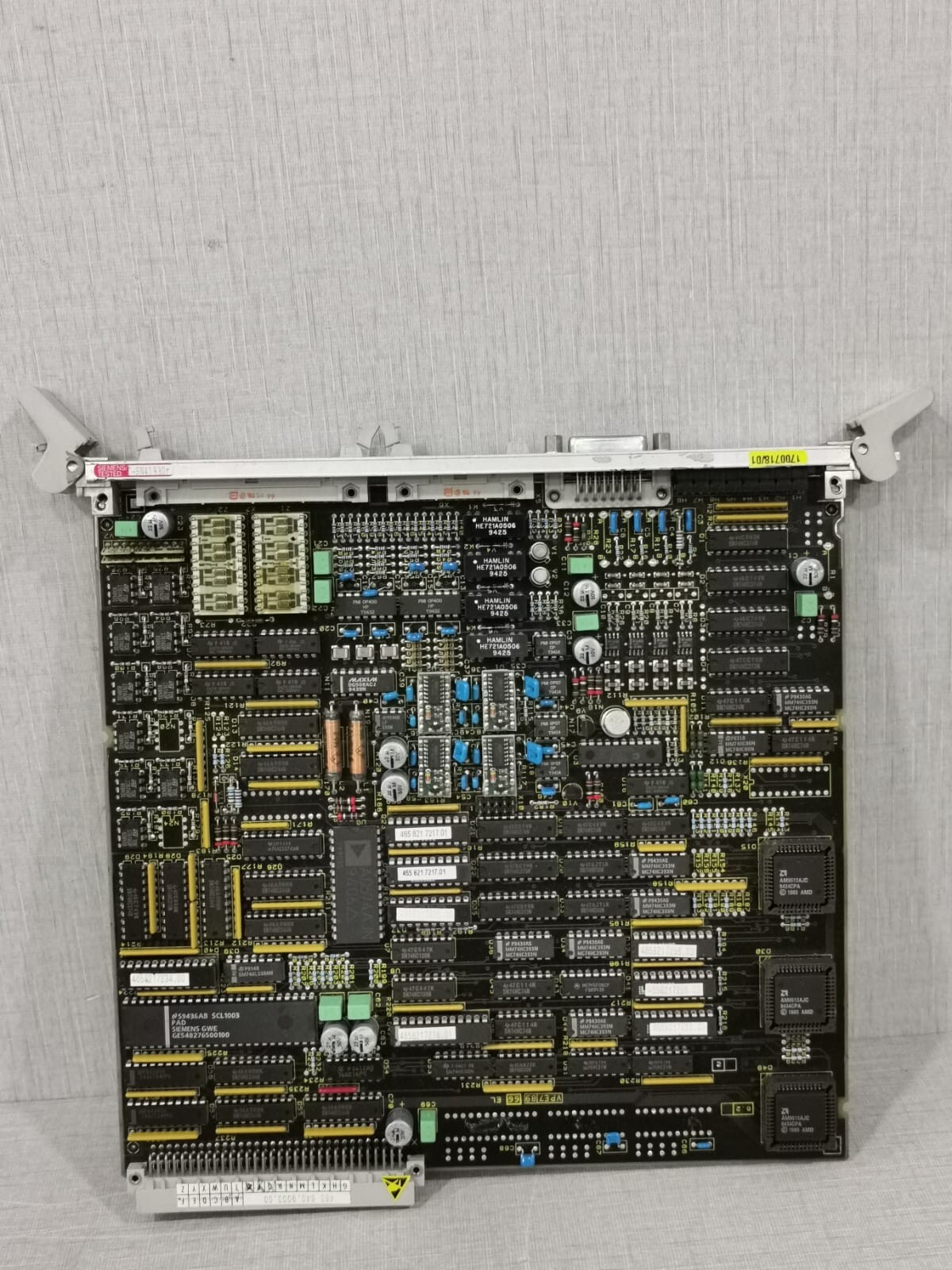Siemens 6DD1640-0AD0 SIEMENS 6DD1640-0AD0 EM11T INPUT/OUTPUT MODULE 5