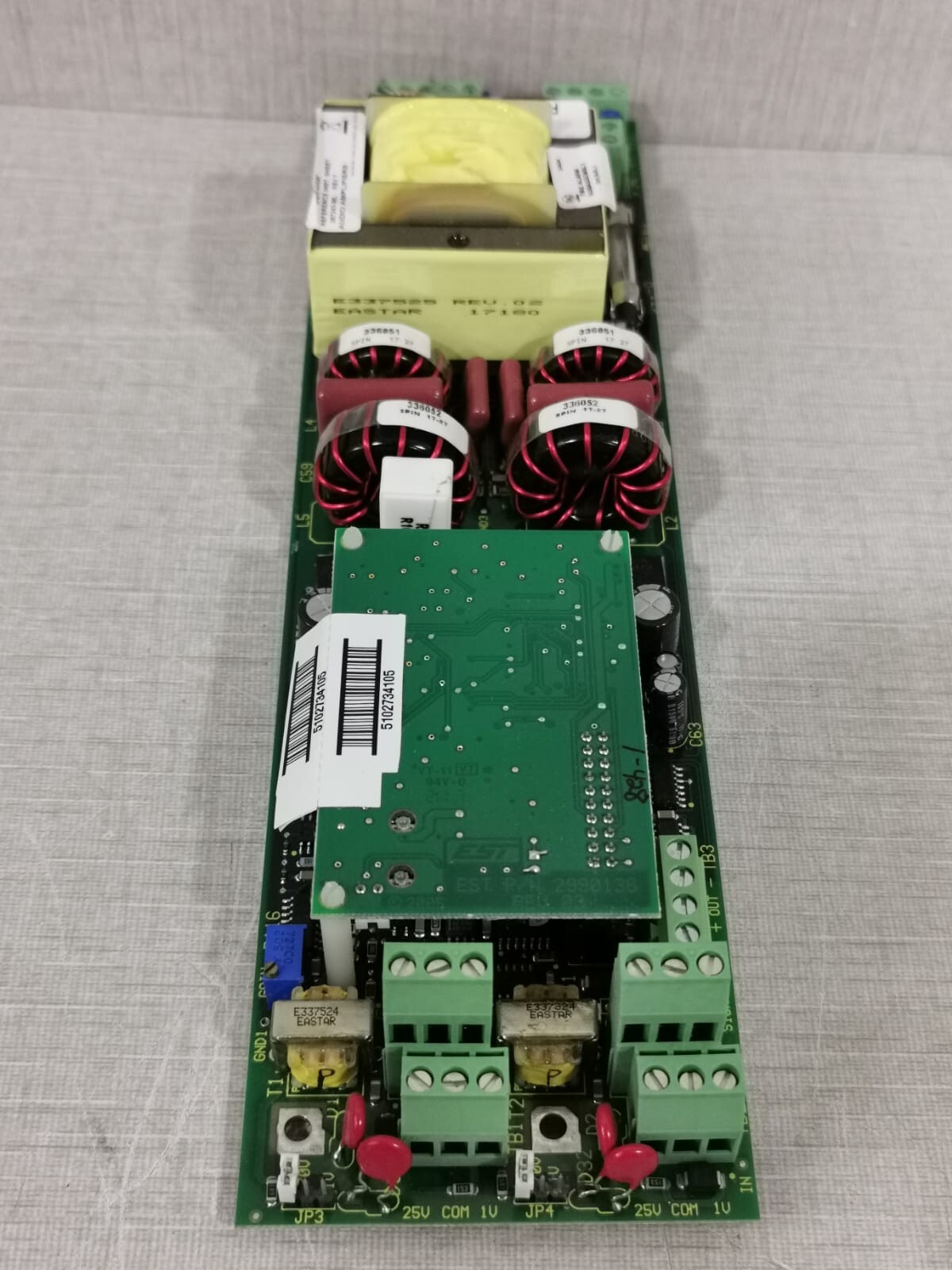 Edwards SIGA-AA50 Edwards SIGA-AA50 Fire Alarm Audio Amplifier PCB Board 9