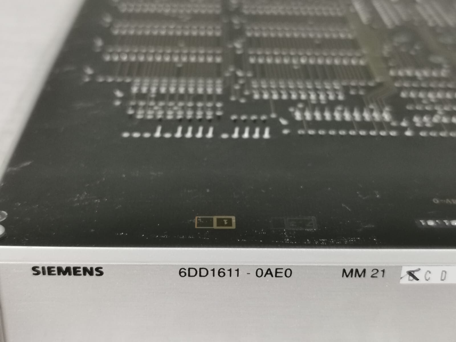 Siemens 6DD1611-0AE0 SIEMENS 6DD1611-0AE0 MM21 MEMORY MODULE E STAND B 3
