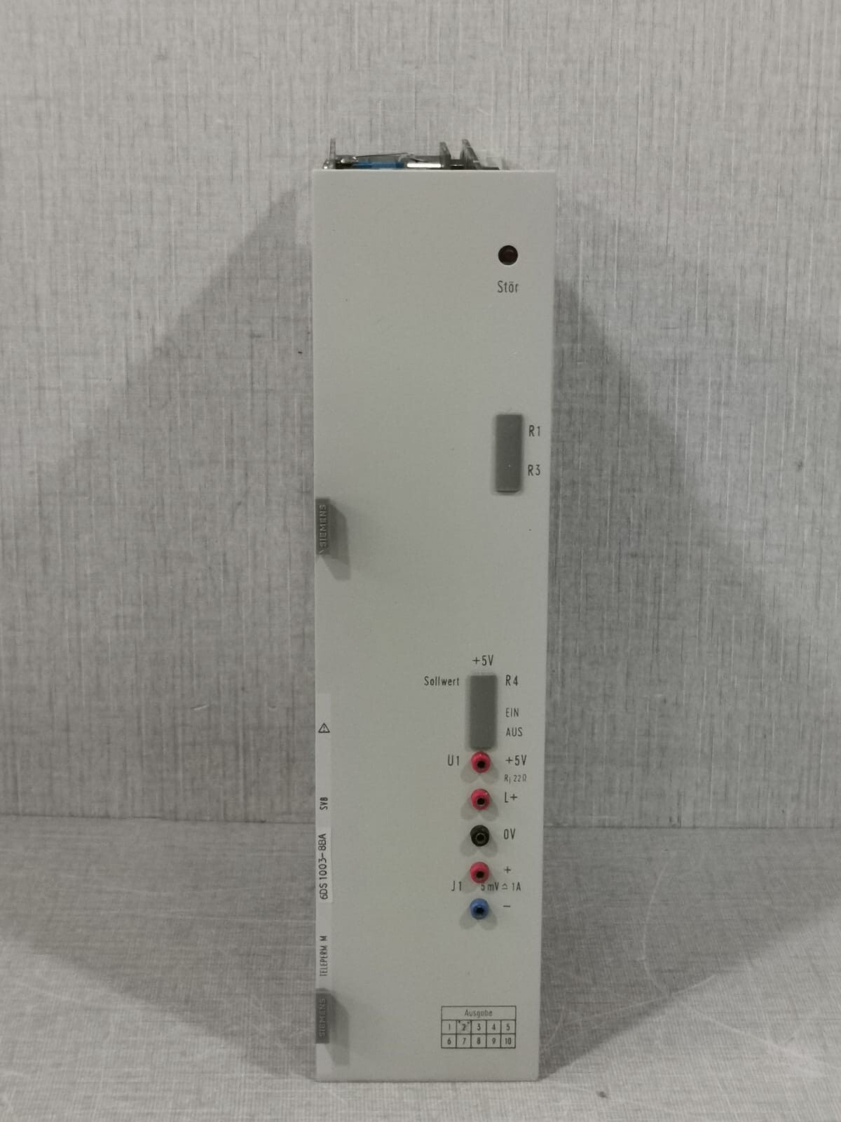 Siemens 6DS1003-8BA SIEMENS 6DS1003-8BA SVB TELEPERM M 2