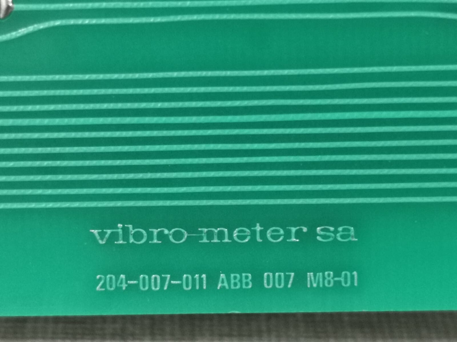 VIBRO-METER 204-007-000-102 VIBRO-METER ABB 007 /204-007-000-102 U/I MODULE 10
