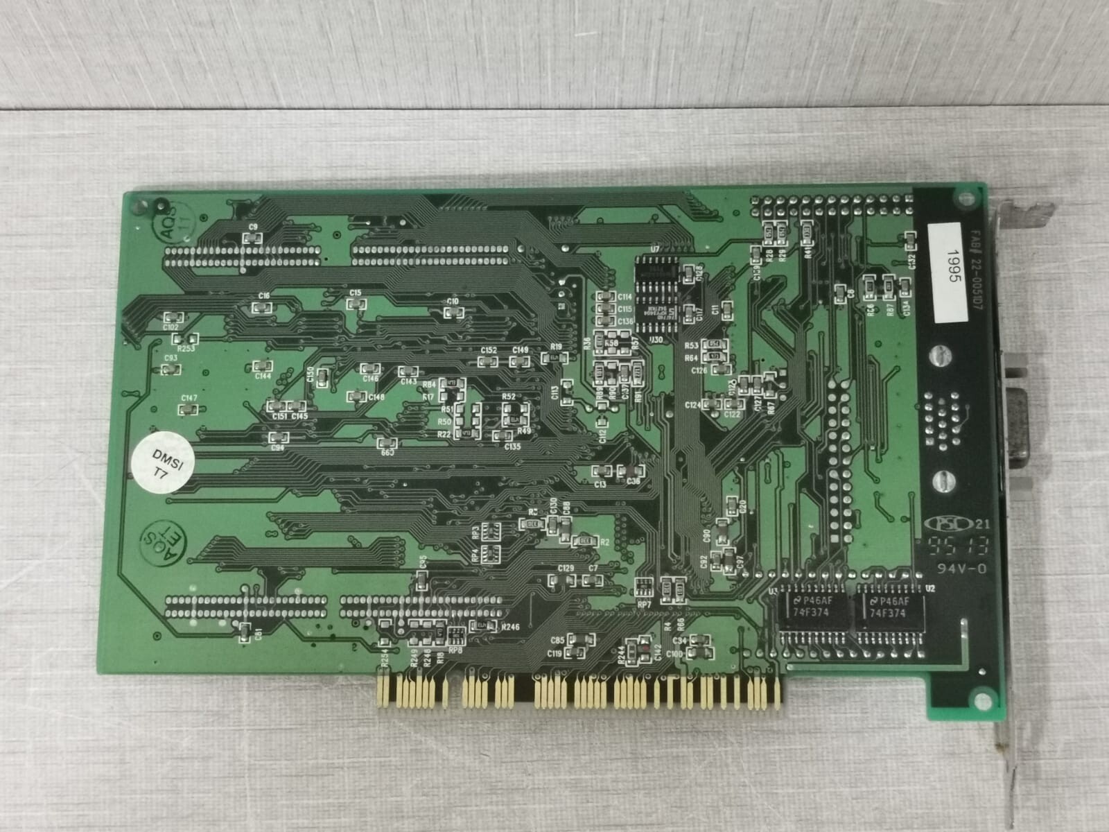 Diamond MultiMedia STEALTH 64 VIDEO VRAM PCI Diamond MultiMedia STEALTH 64 VIDEO VRAM PCI REV.D7 Main PCB Board 5