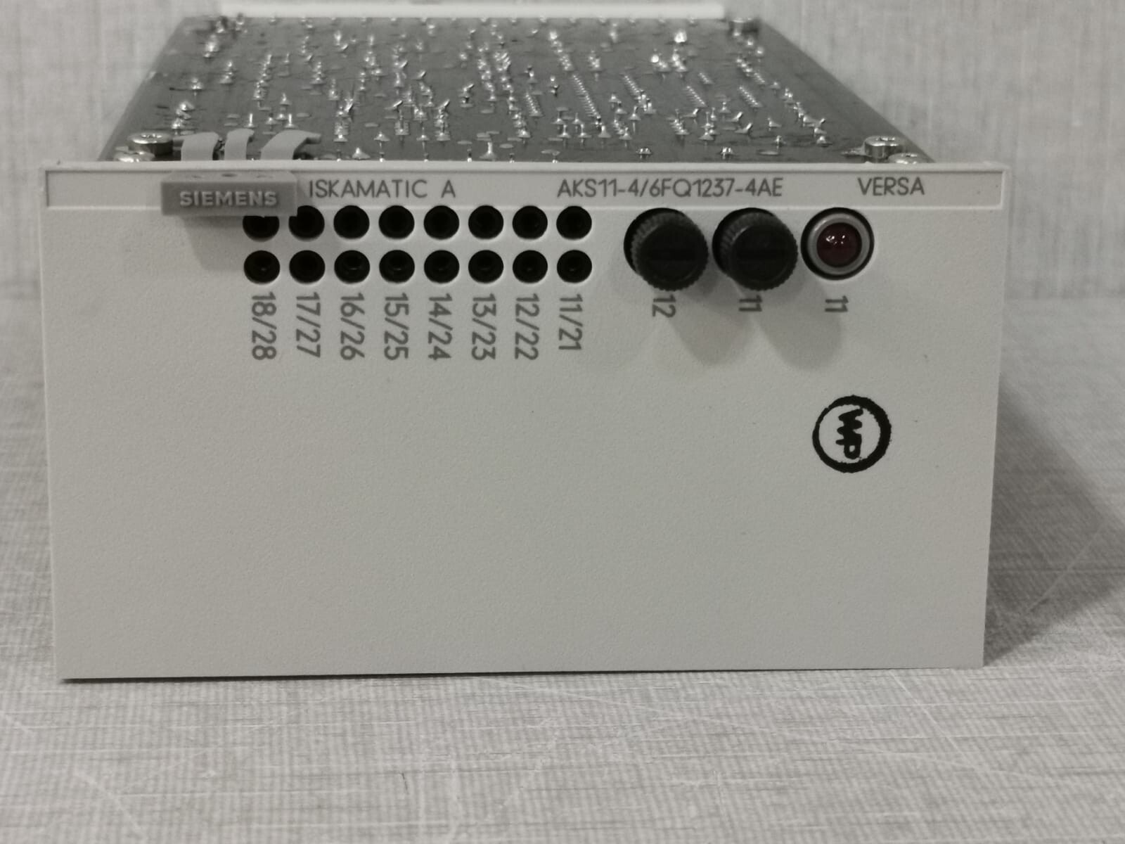Siemens AKS11-4/6FQ1237-4AE SIEMENS AKS11-4/6FQ1237-4AE VERSA ISKAMATIC A Module 10