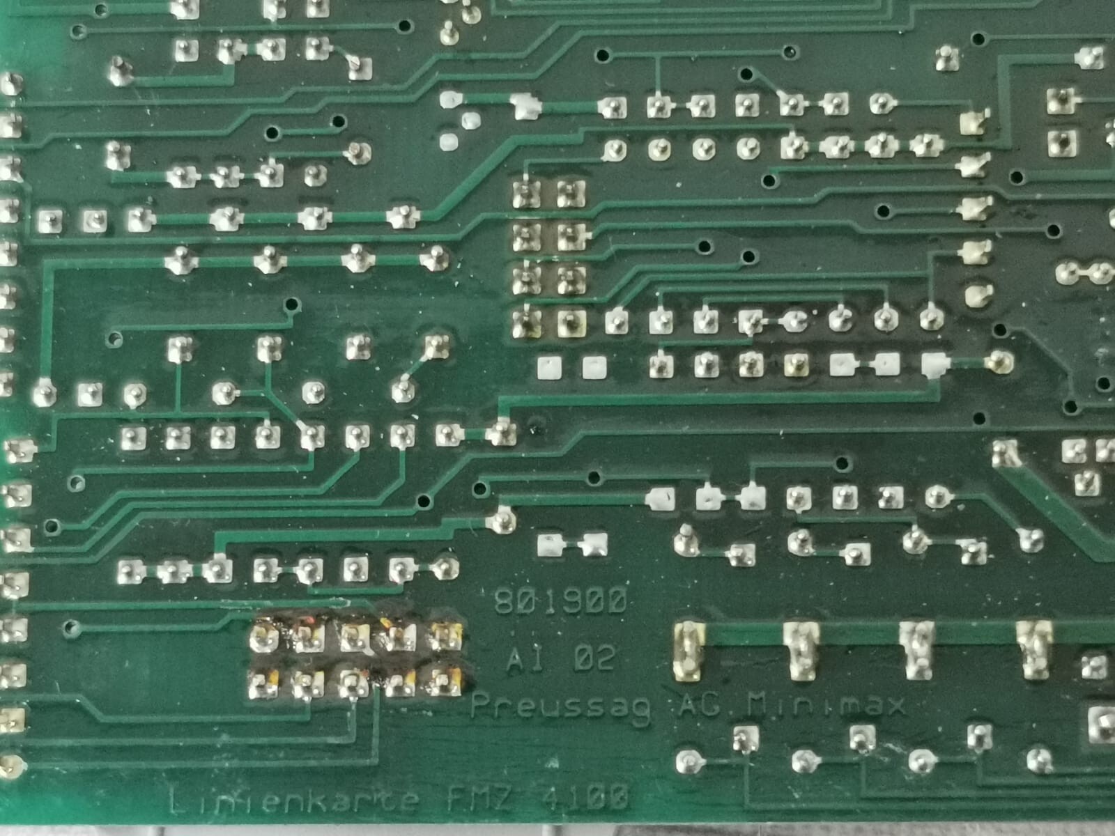 MINIMAX FMZ-4100-801900 MINIMAX FMZ 4100 801900 LINE CARD 4