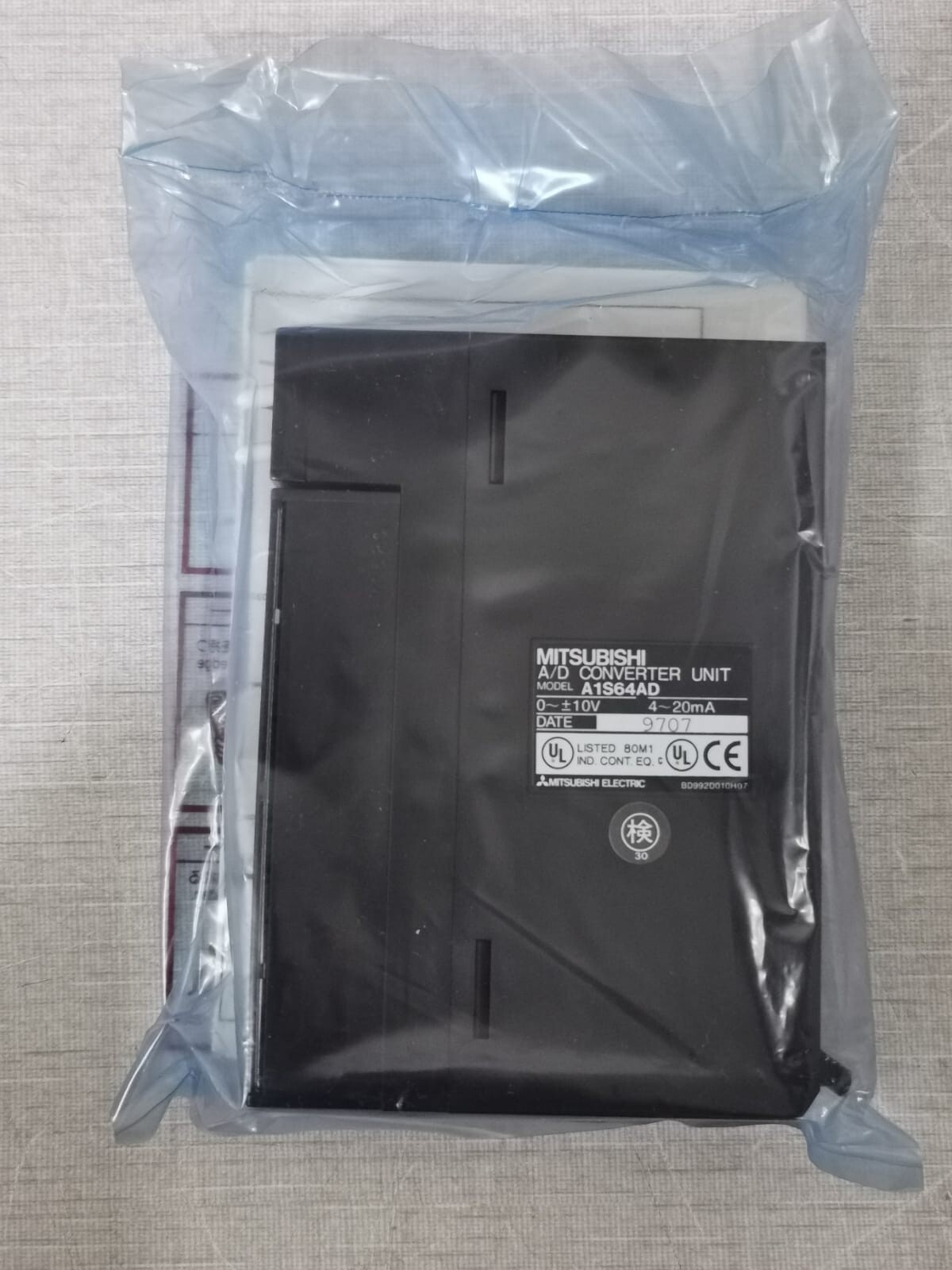 Mitsubishi A1S64AD Mitsubishi A1S64AD A/D Converter Unit 3