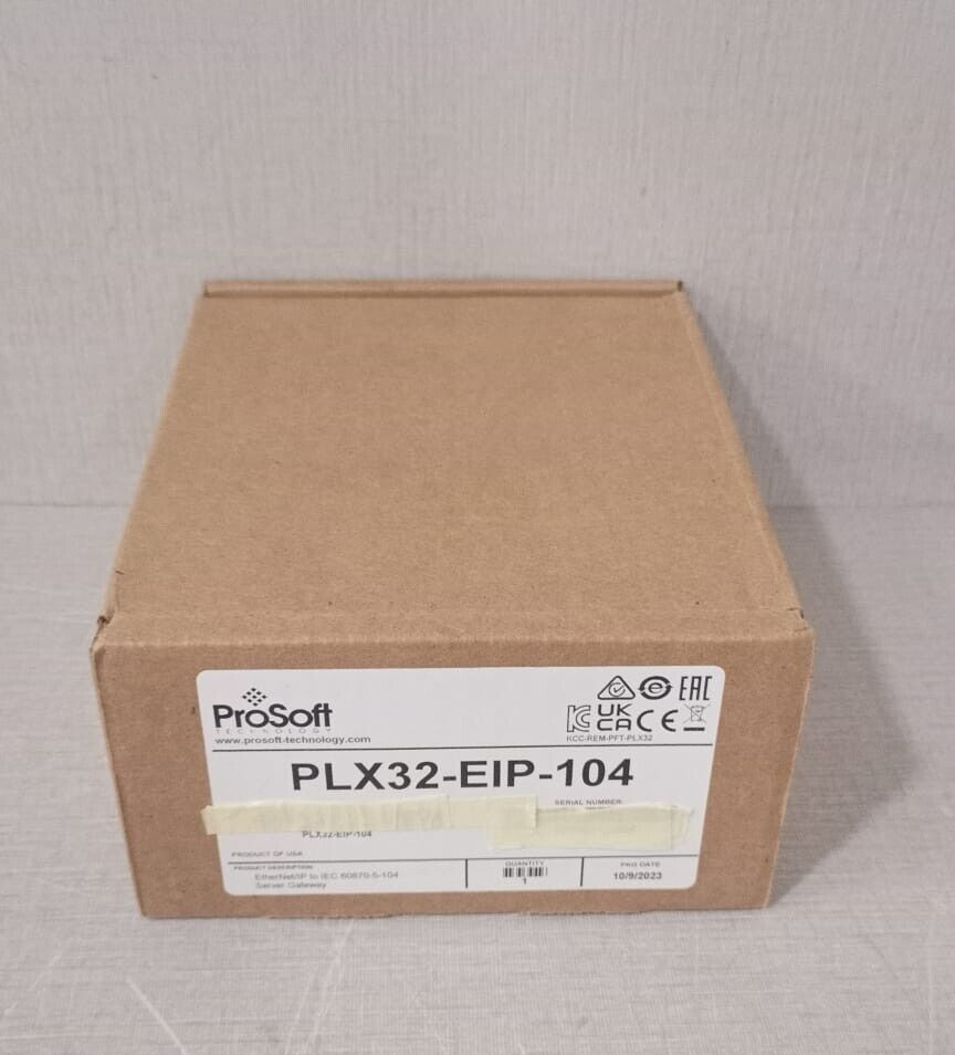 ProSoft Technology PLX32-EIP-104 PROSOFT Technology PLX32-EIP-104 EtherNet/IP to IEC 60870-5-104 Server Gateaway 4