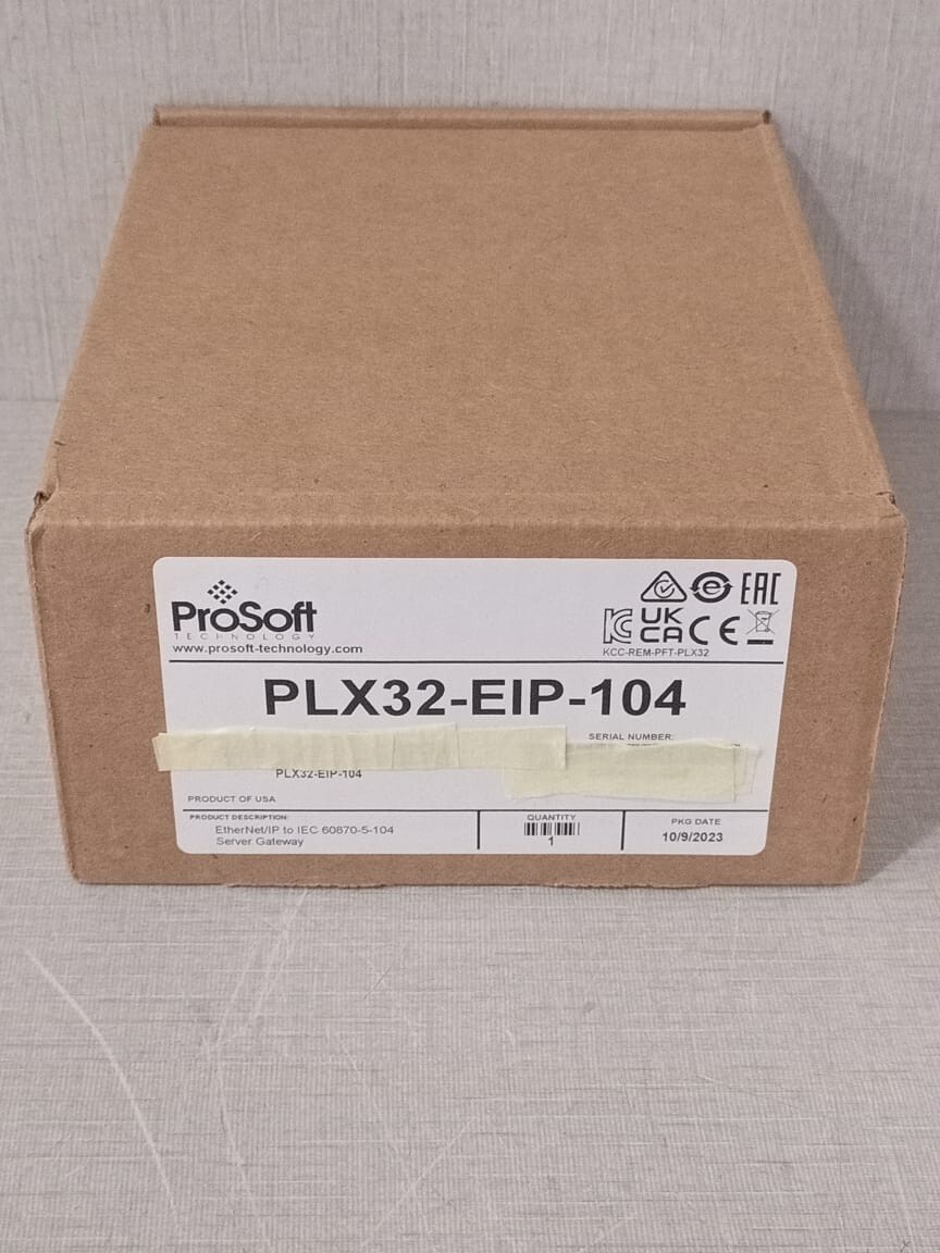 ProSoft Technology PLX32-EIP-104 PROSOFT Technology PLX32-EIP-104 EtherNet/IP to IEC 60870-5-104 Server Gateaway 5