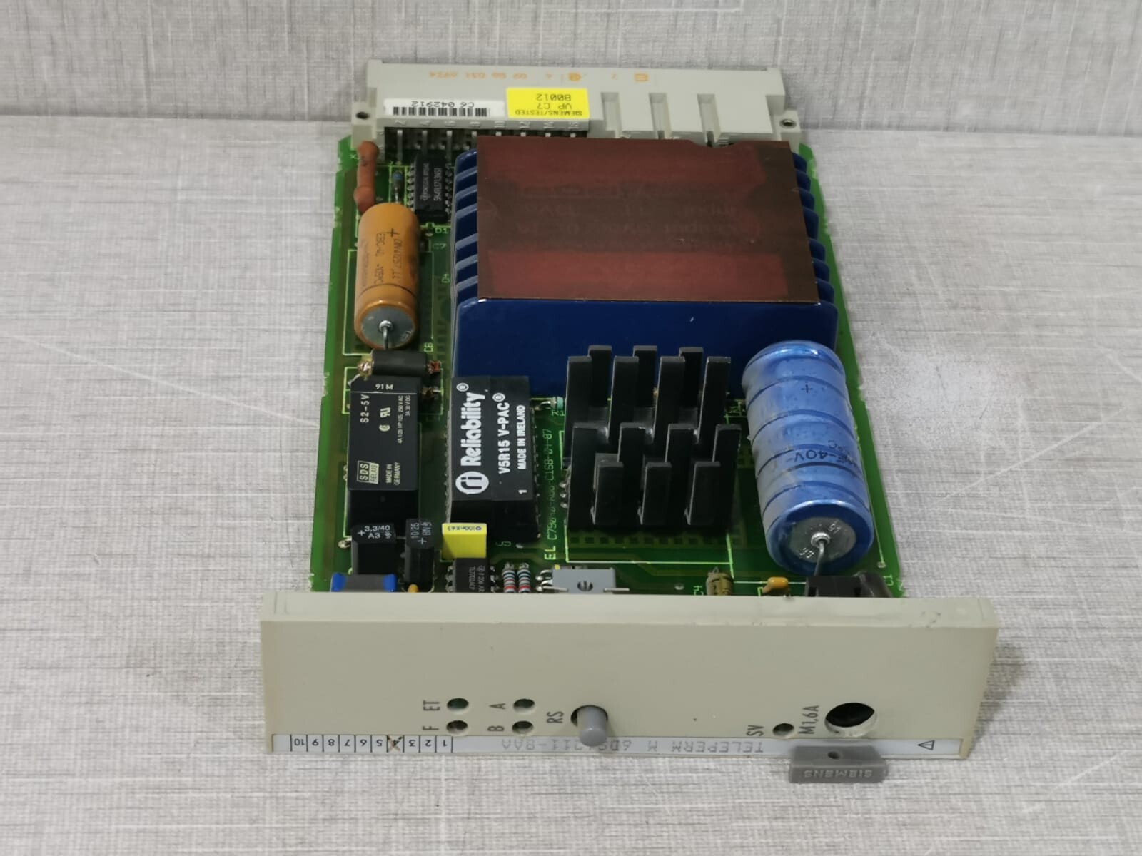 Siemens 6DS1211-8AA Siemens 6DS1211-8AA Teleperm M Power Supply PCB Card 6