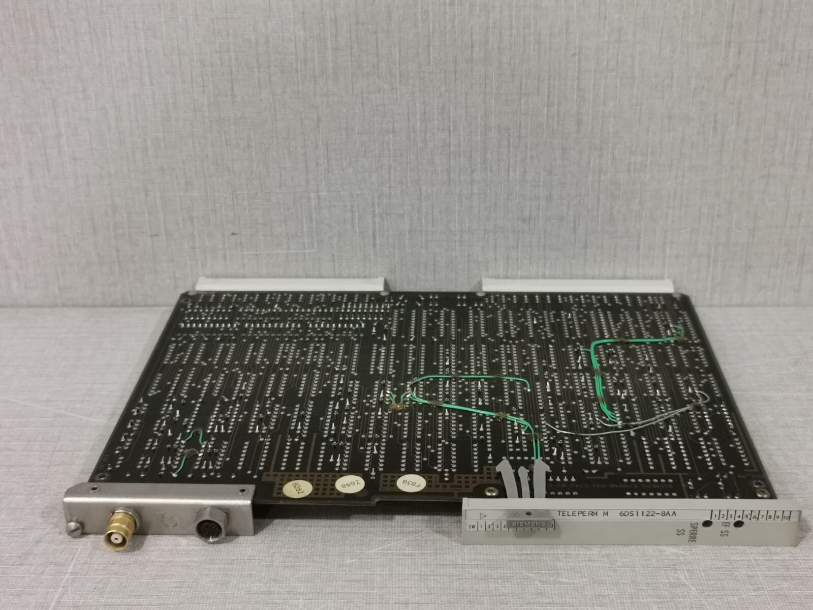 Siemens 6DS1122-8AA SIEMENS 6DS1122-8AA TELEPERM MONITOR COUPLER FOR CPU MODULE 3