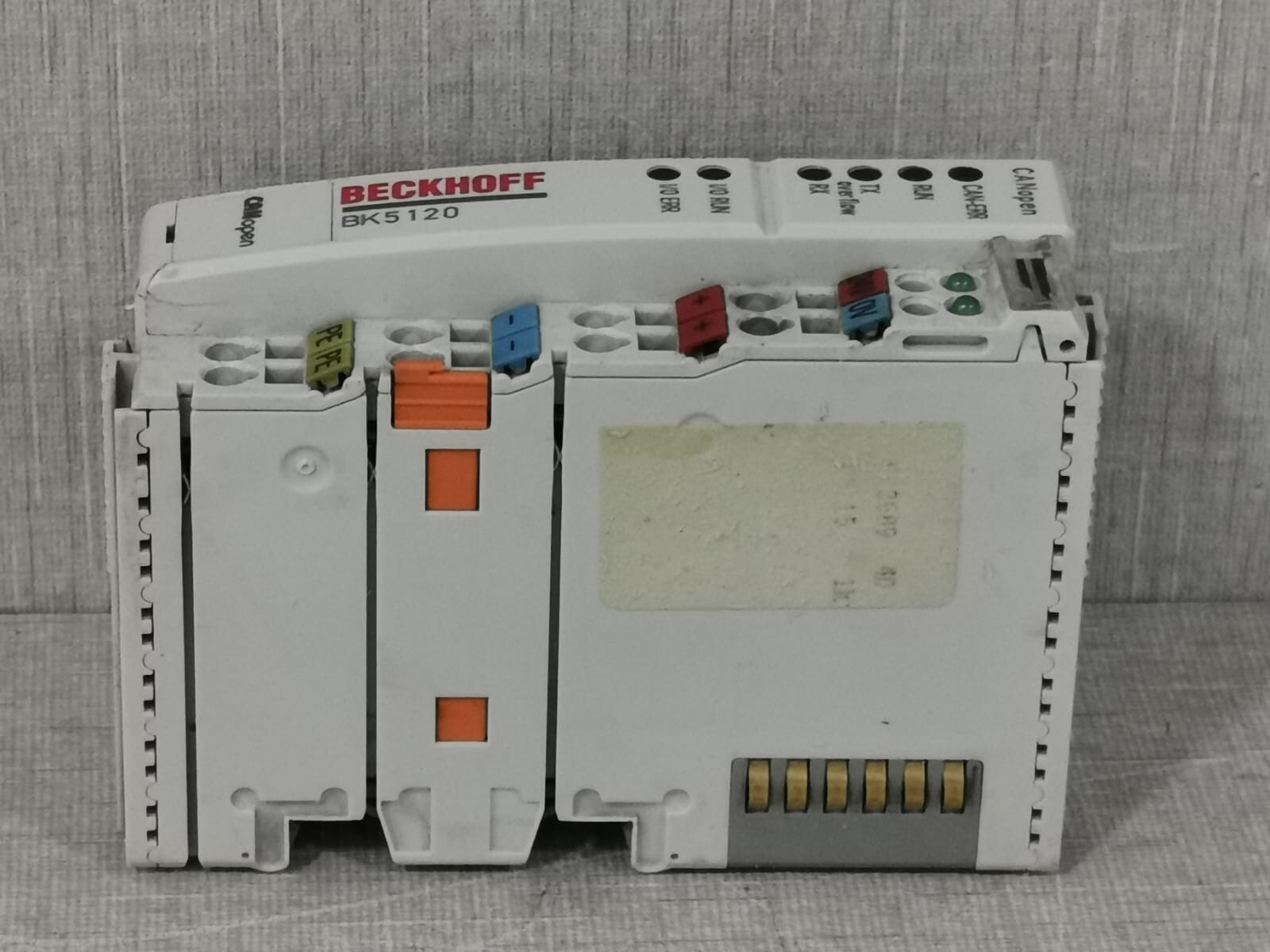 Beckhoff BK5120 BECKHOFF BK5120 CANopen COUPLER 6
