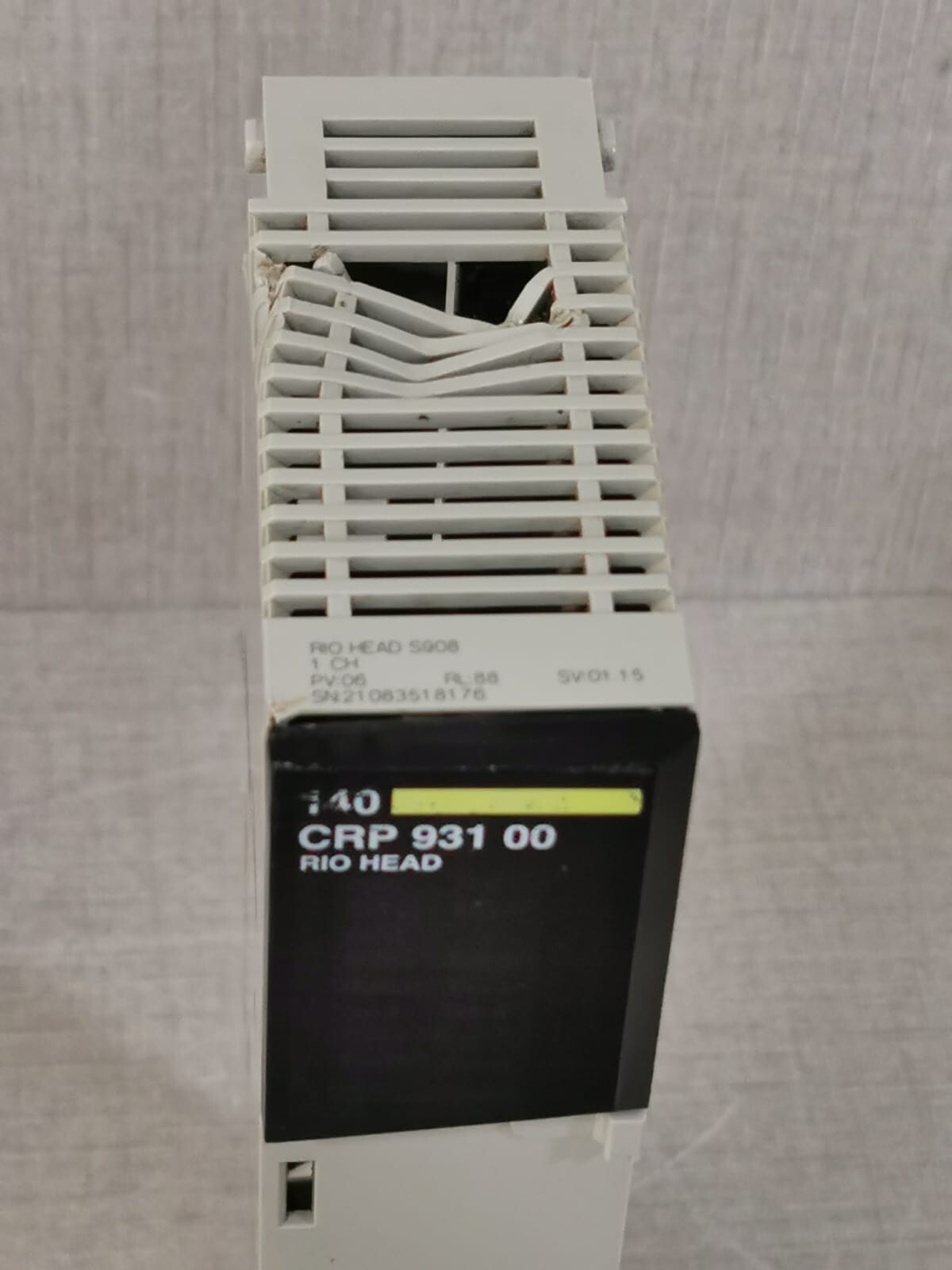 Schneider Electric 140CRP93100 Schneider Electric 140CRP93100 RIO HEAD-END ADAPTOR MODULE 9