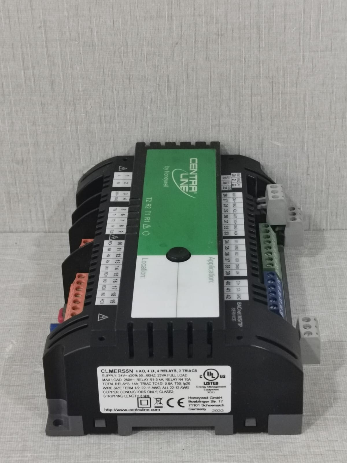 Honeywell CLMERS5N CENTRA LINE BY HONEYWELL CLMERS5N 4 RELAYS 24V 5