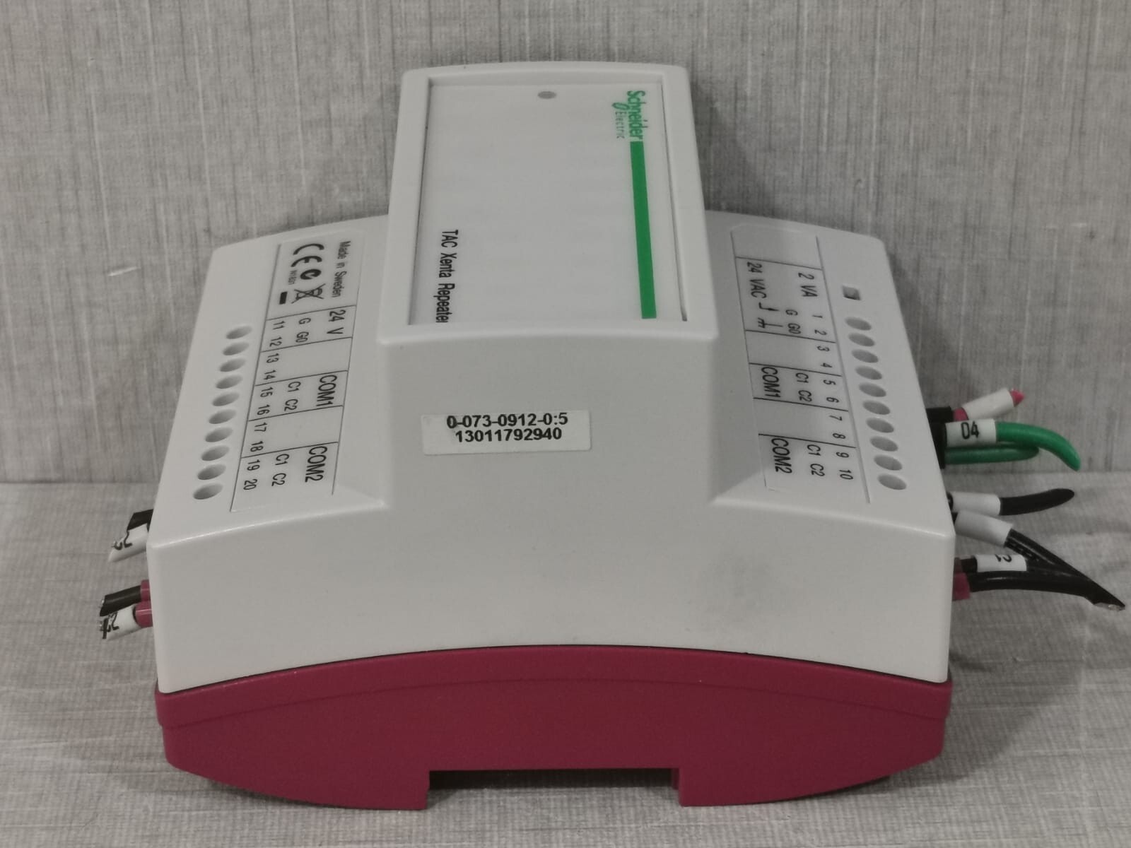 Schneider Electric 0-073-0912-0 SCHNEIDER ELECTRIC TAC XENTA REPEATER 0-073-0912-0 WITH BASE 4
