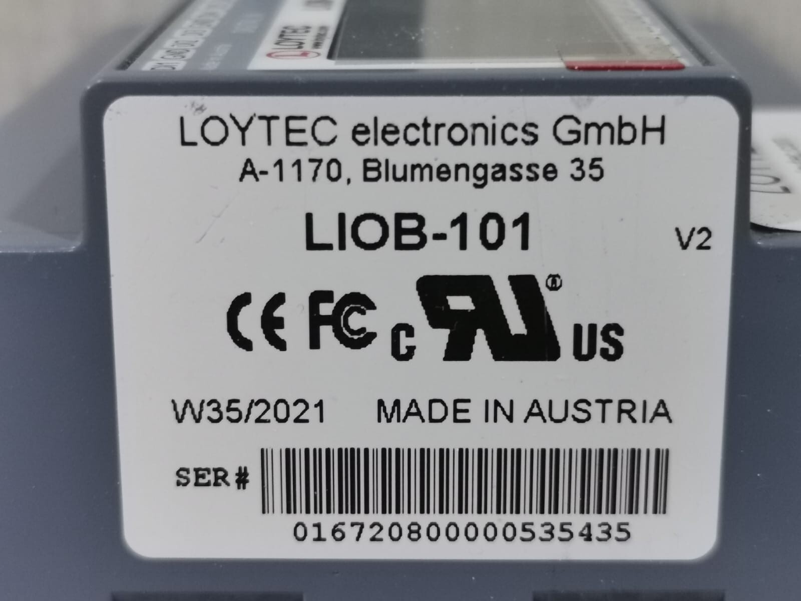 LOYTEC LIOB-101 LOYTEC LIOB-101 I/O MODULE 5