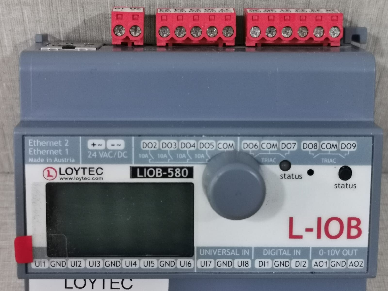 LOYTEC LIOB-580 LOYTEC LIOB-580 L-IOB I/O CONTROLLER 2