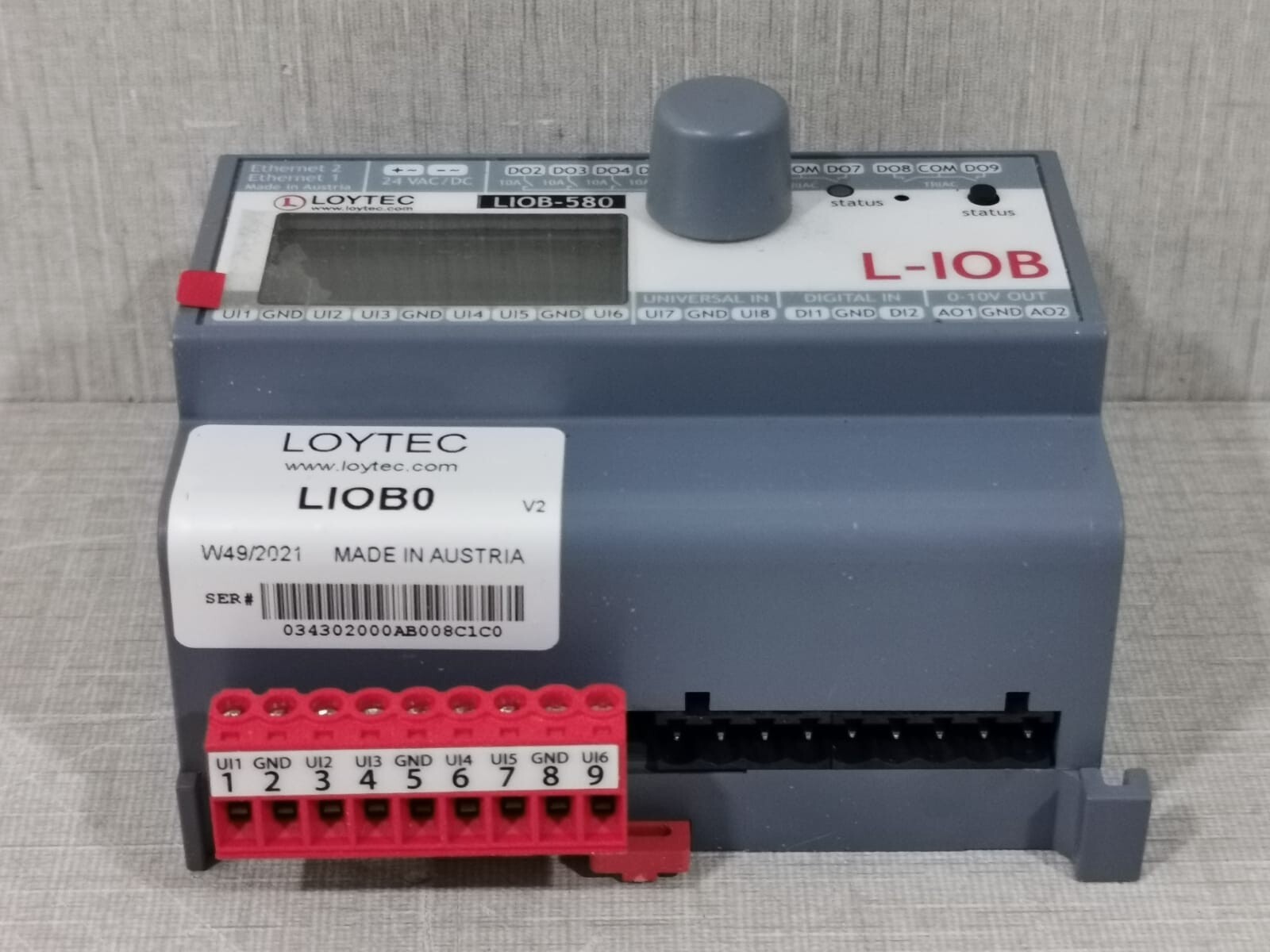 LOYTEC LIOB-580 LOYTEC LIOB-580 L-IOB I/O CONTROLLER 6