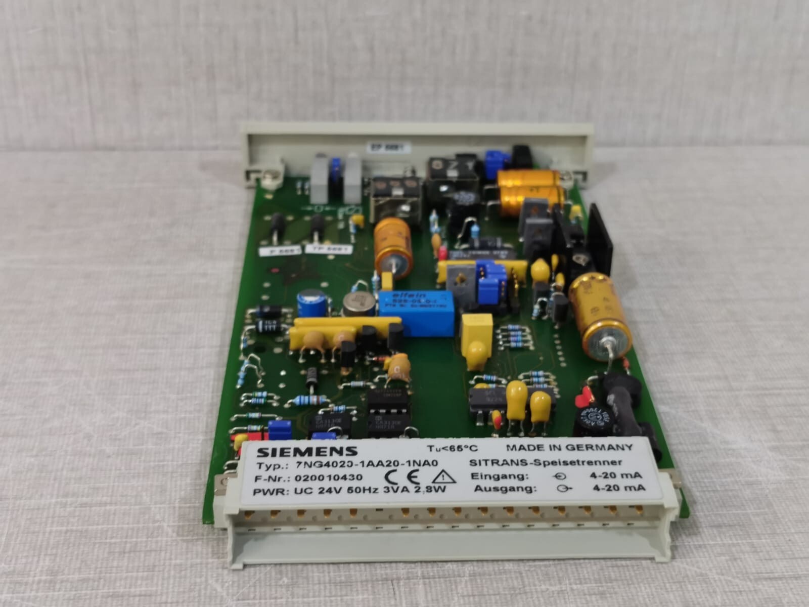 Siemens 7NG4020-1AA20-1NA0 Siemens 7NG4020 (MUS)/7NG4020-1AA20-1NA0 SITRANS PCB Card 8