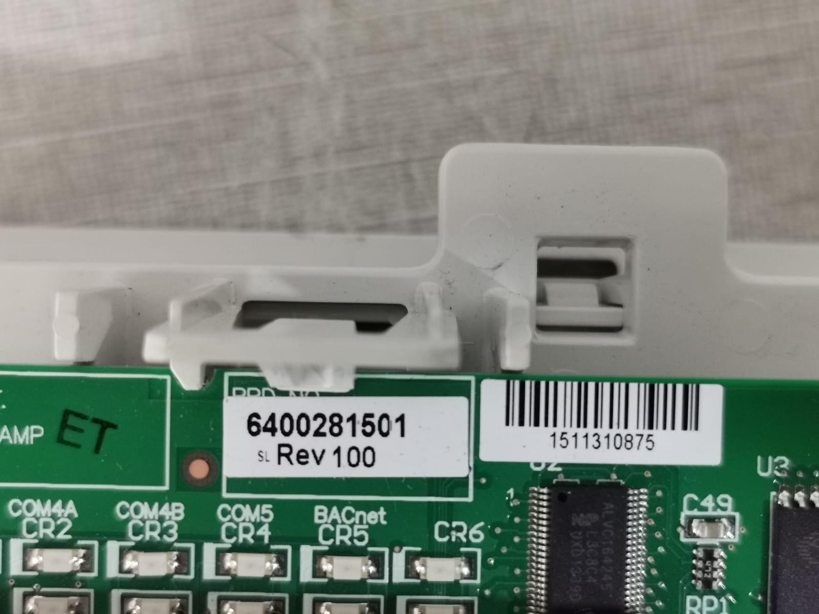 Trane MT5692SMI TRANE 6400281501 REV 100 BMTX BOARD TRACER SUMMIT WITH MT5692SMI SOCKET-MODEM 2