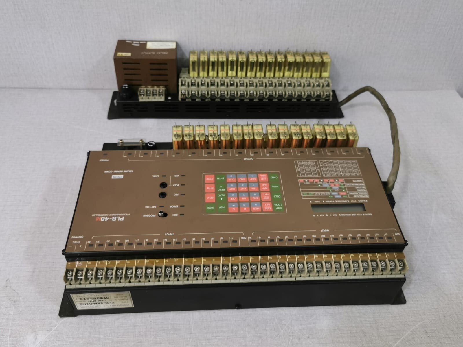 IDEC IZUMI PLB-48M-D1R2 + PLB-M16R2 IDEC IZUMI PLB-48M-D1R2 with PLB-M16R2 Programmable Controller 3