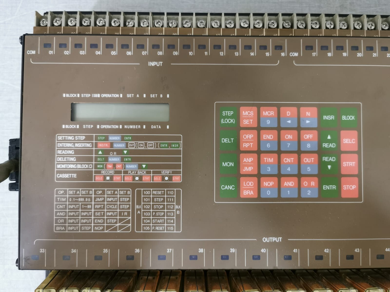 IDEC IZUMI PLB-48M-D1R2 + PLB-M16R2 IDEC IZUMI PLB-48M-D1R2 with PLB-M16R2 Programmable Controller 7
