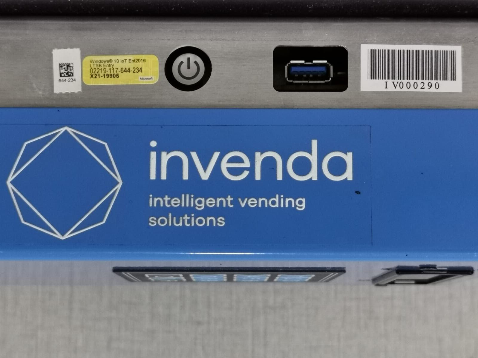 GE IV000290 INVENDA IV000290 INTELLIGENT VENDING SOLUTIONS 2