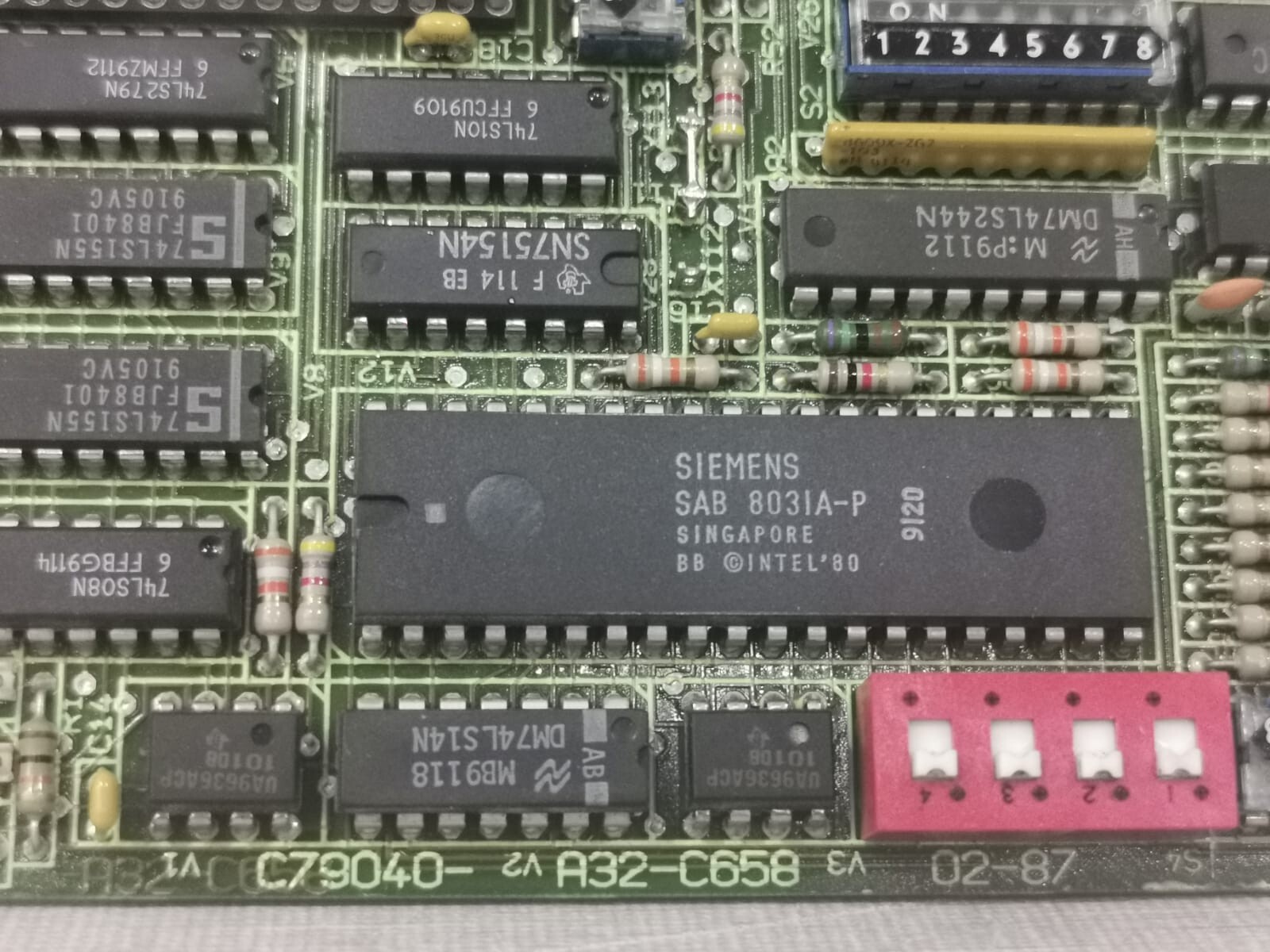 Siemens C79040-A32-C658-02-87 SIEMENS C79040-A32-C658-02-87 PLC MODULE 2