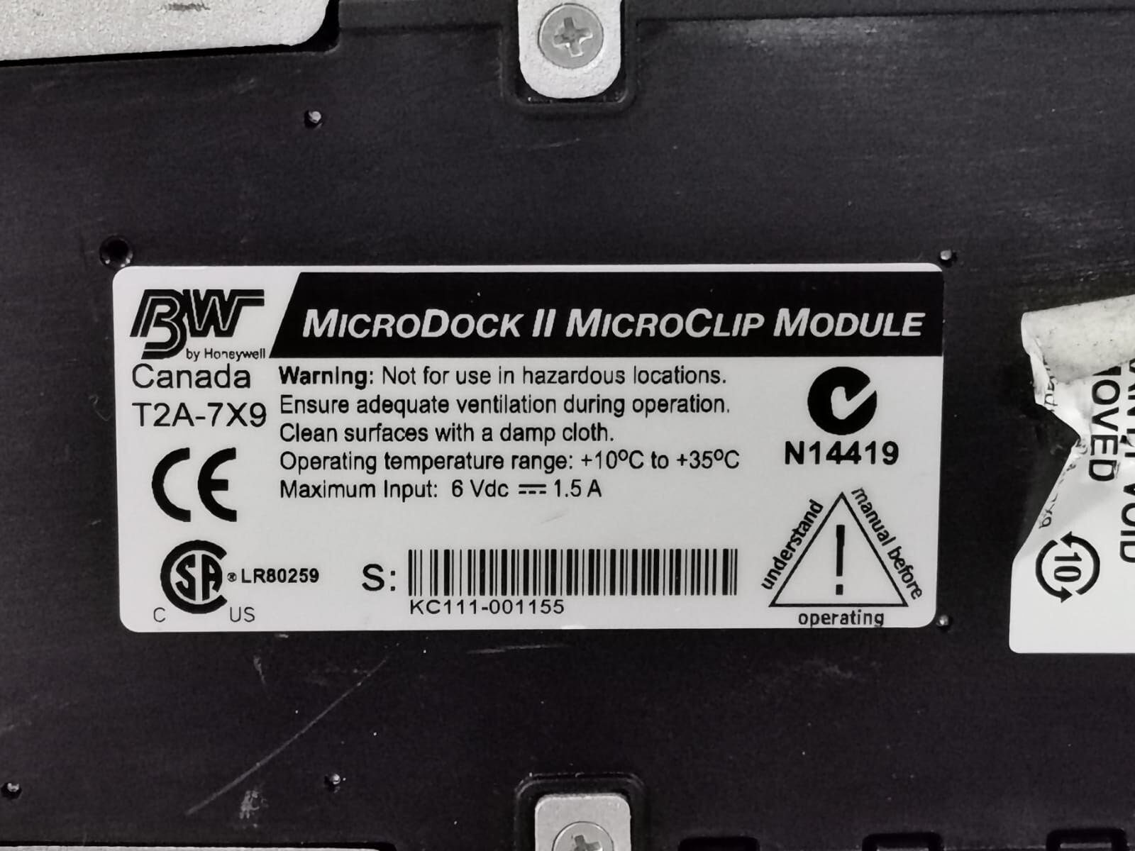 Honeywell T2A-7X BW by HONEYWELL T2A-7X MicroDock II System-Automated Test and Calibration System 10