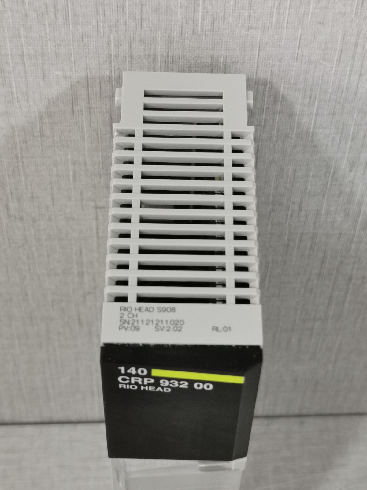 Schneider Electric PV.09 SCHNEIDER ELECTRIC 140CRP93200 PV.09/ SV 2.02 RIO HEAD-END ADAPTOR MODULE 6