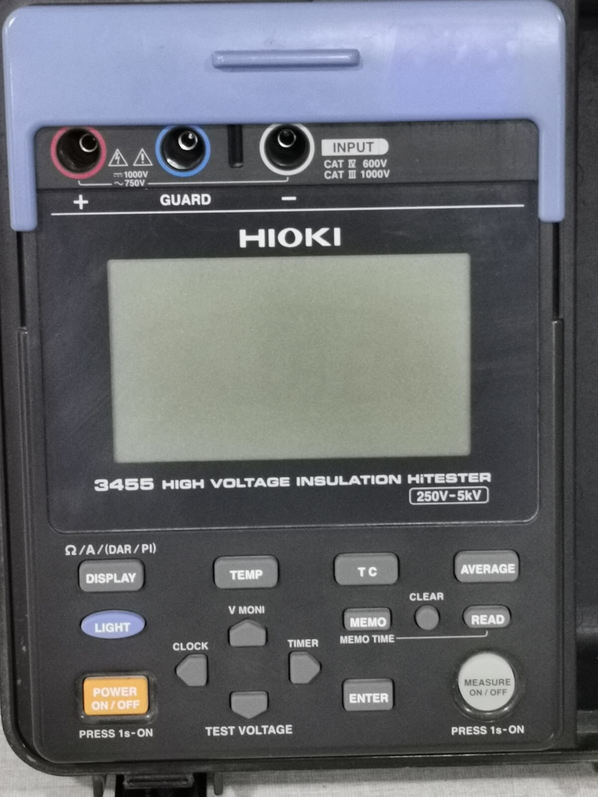 GE HIOKI-3455 HIOKI 3455 High Voltage Insulation HiTester 250V-5kv 2